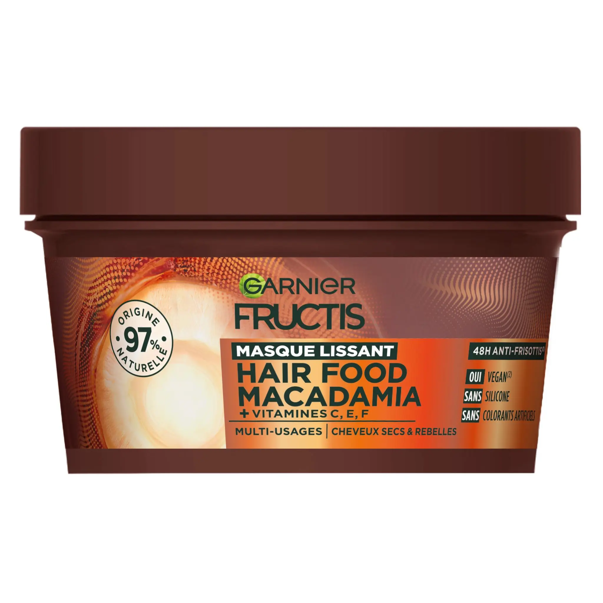 FRUCTIS Masque lissant hair food macadamia