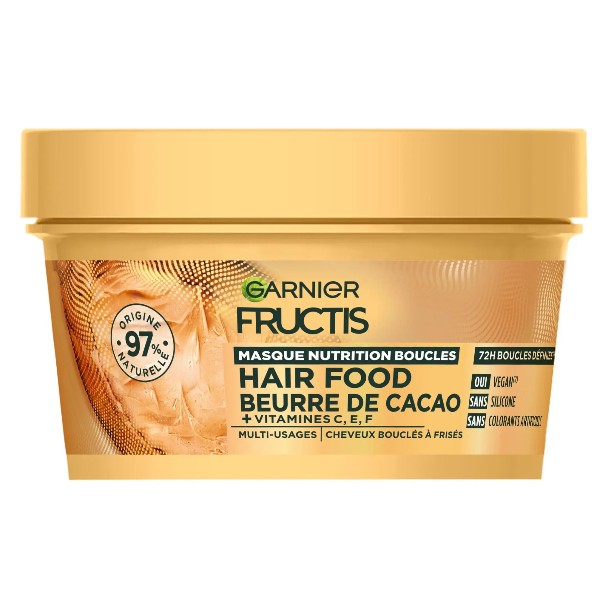 FRUCTIS Hair food beurre de cacao Masque nutrition boucles