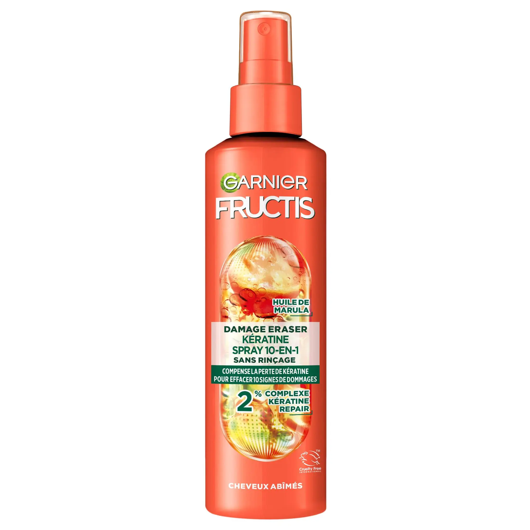 GARNIER Spray kératine dégâts cheveux