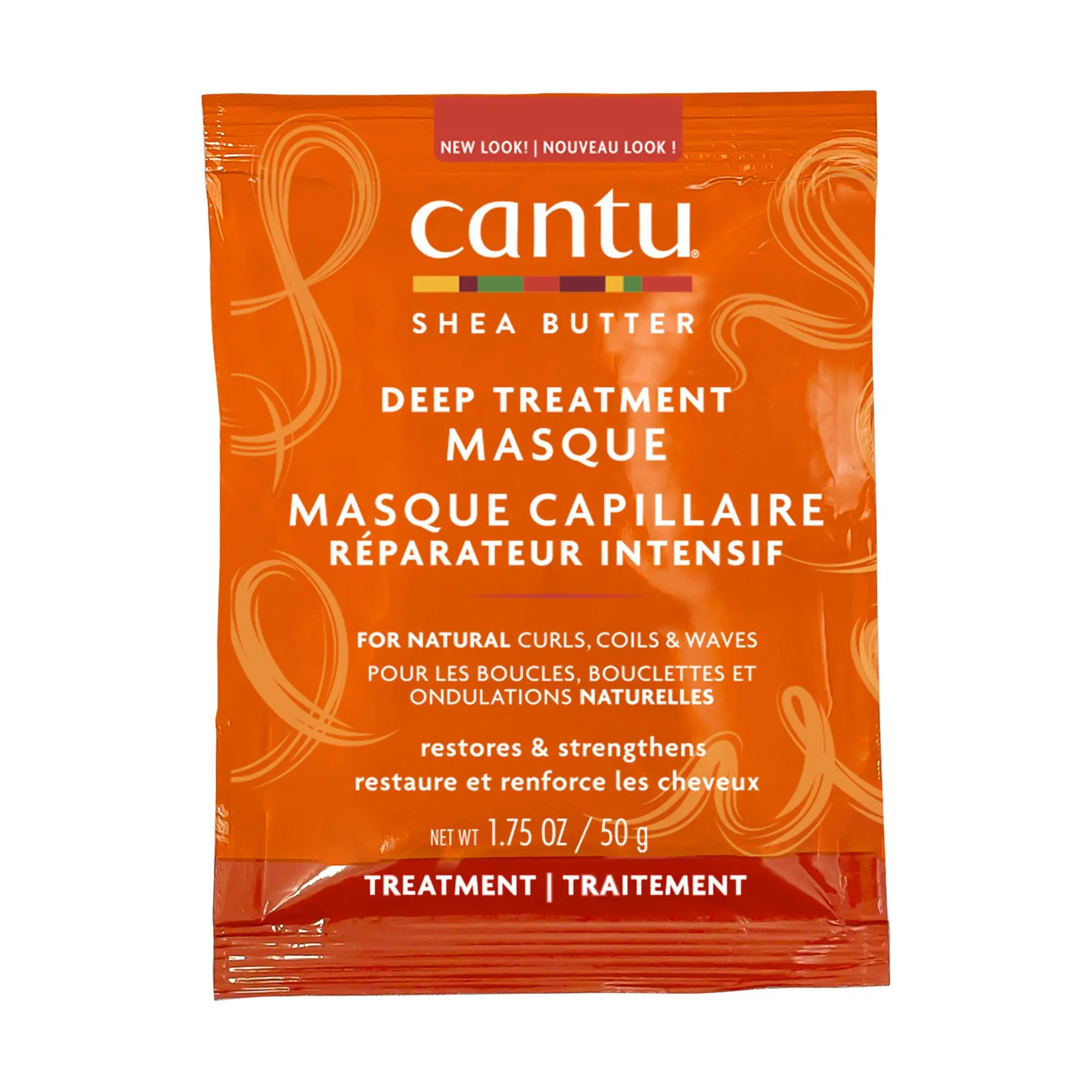 CANTU Masque capillaire réparateur intensif pour boucles et ondulations