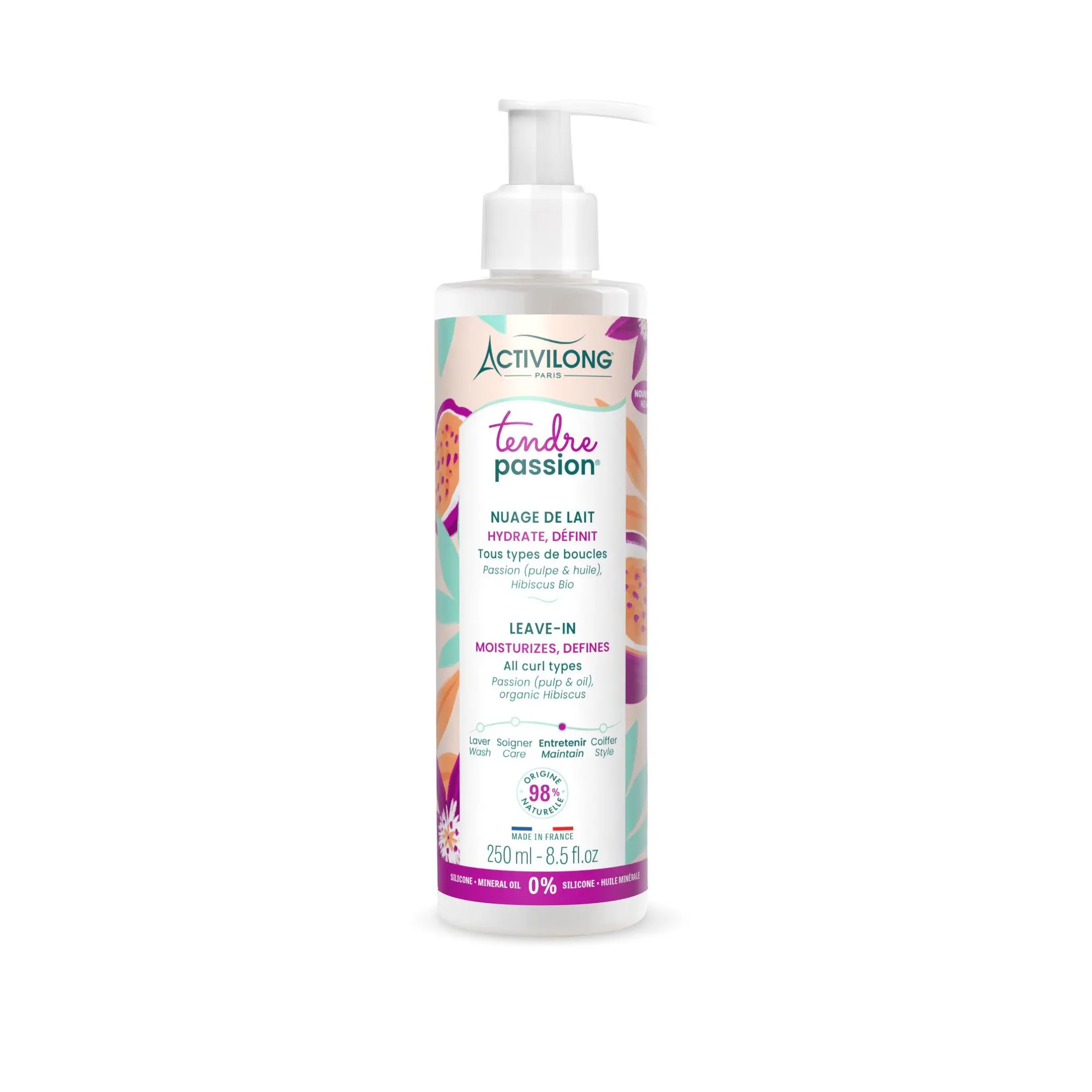 ACTIVILONG Tendre Passion Nuage de lait tous types de boucles