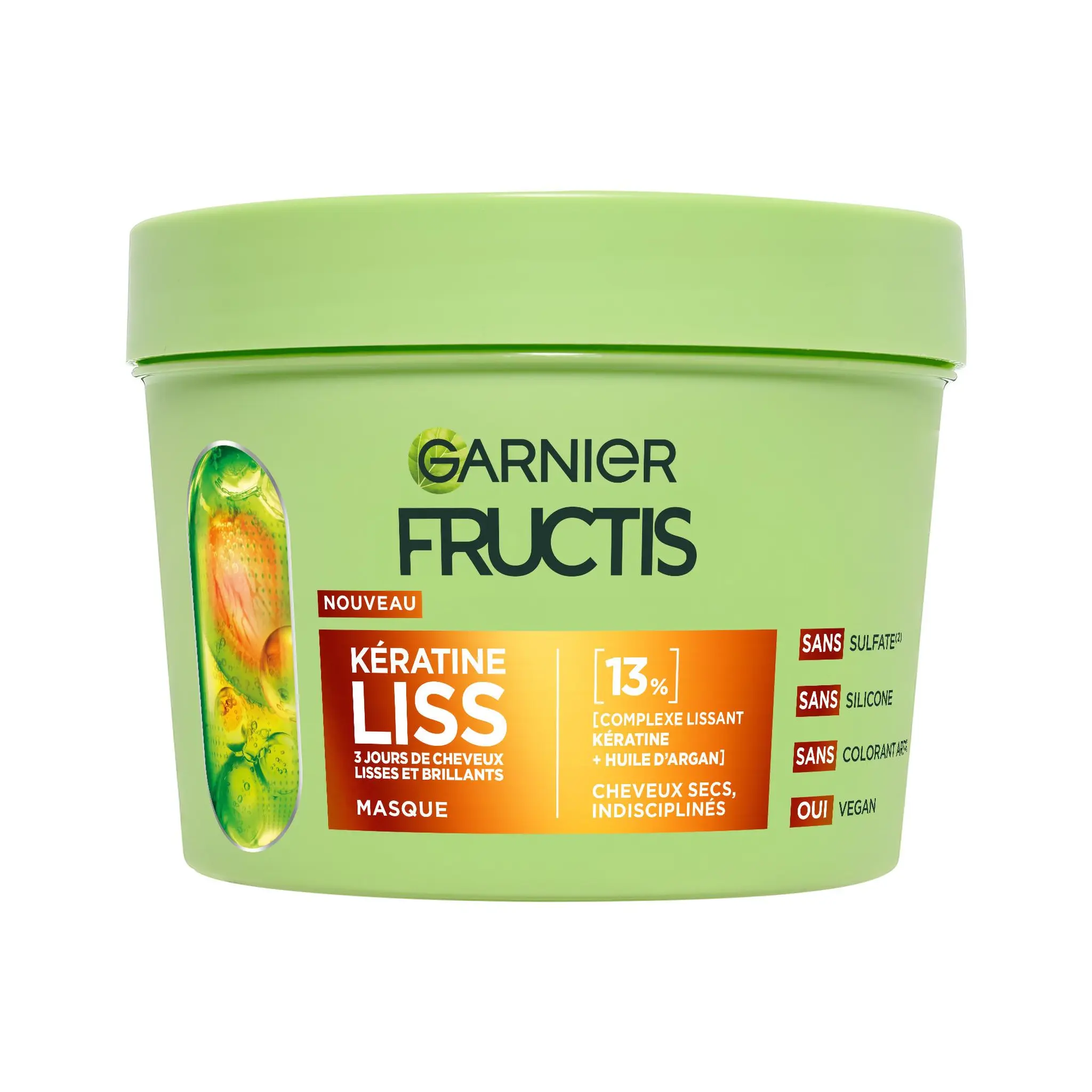 FRUCTIS Keratin Liss masque cheveux