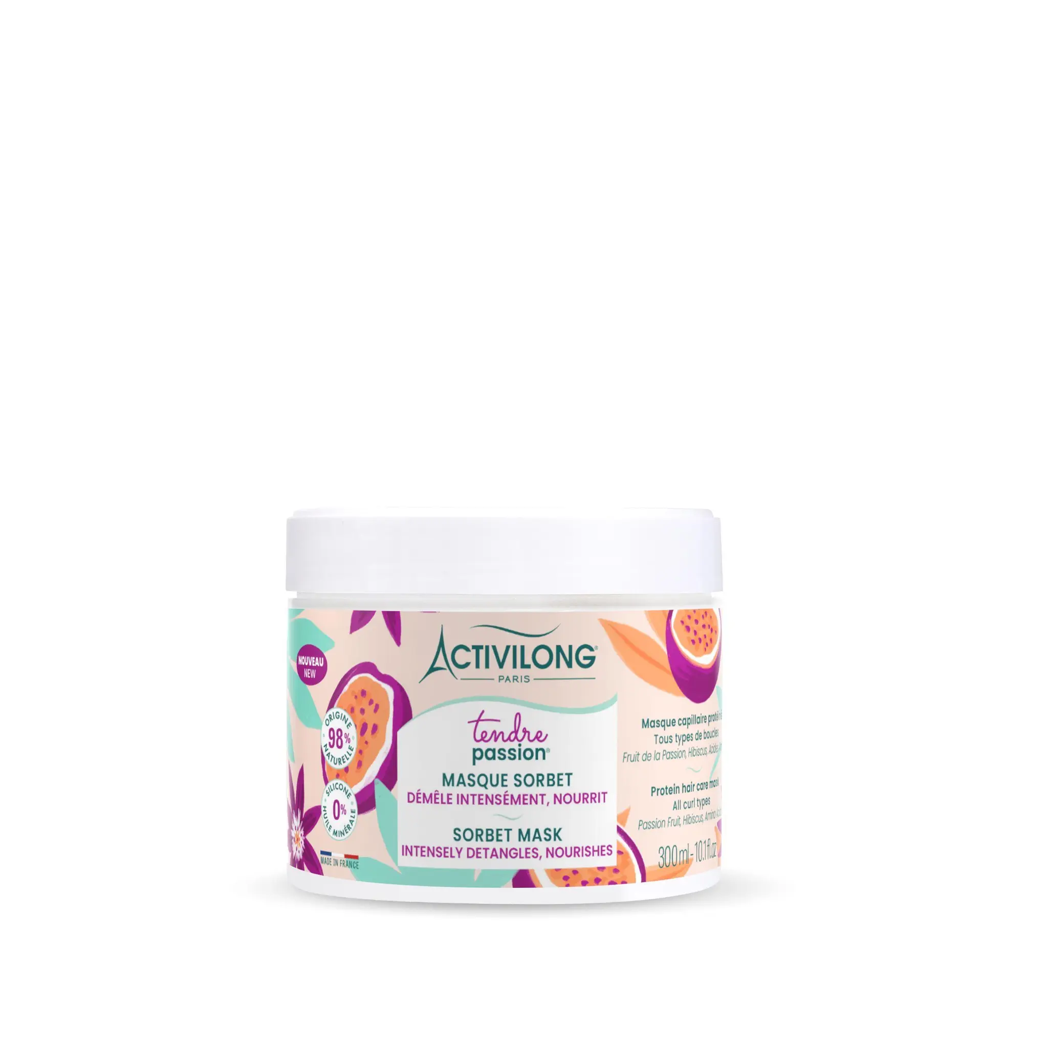 ACTIVILONG Tendre Passion Masque sorbet tous types de boucles