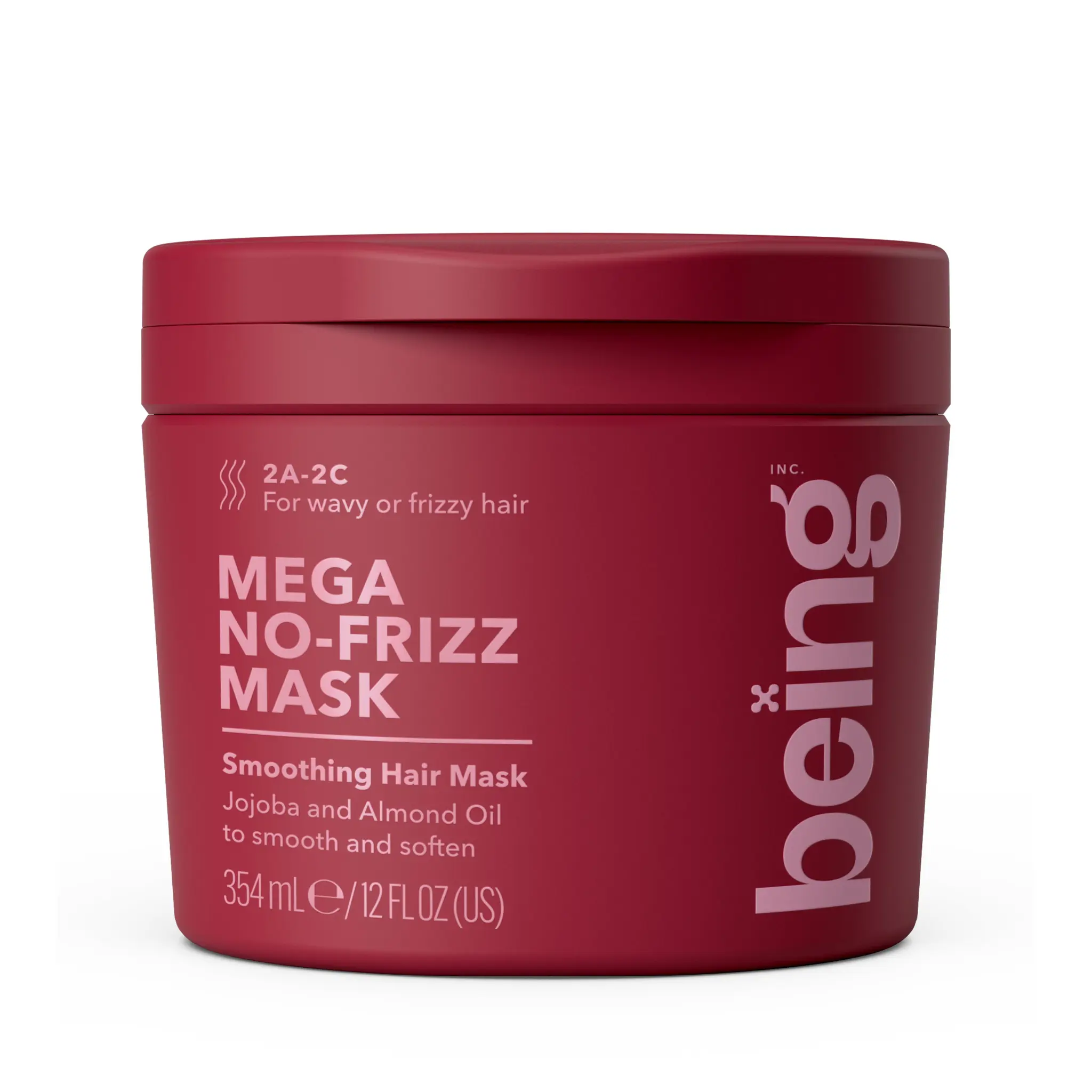 BEING No frizz masque lissant huile de jojoba et amande