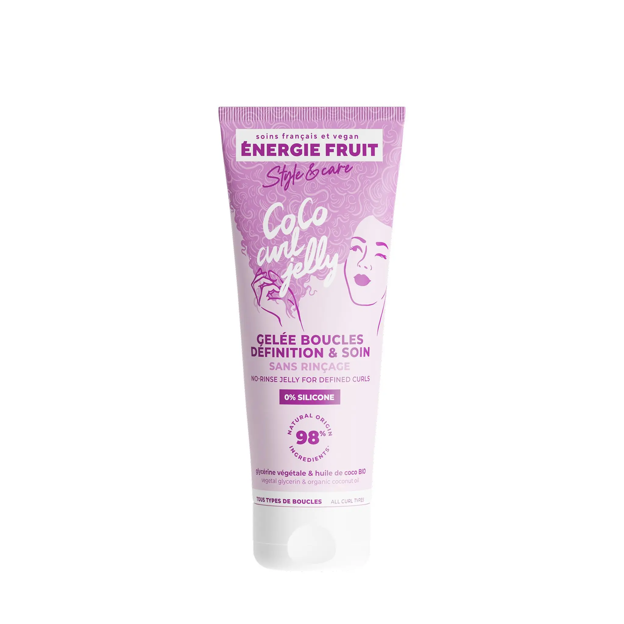 ENERGIE FRUIT Coco curl gelée soin et définition boucles huile de coco