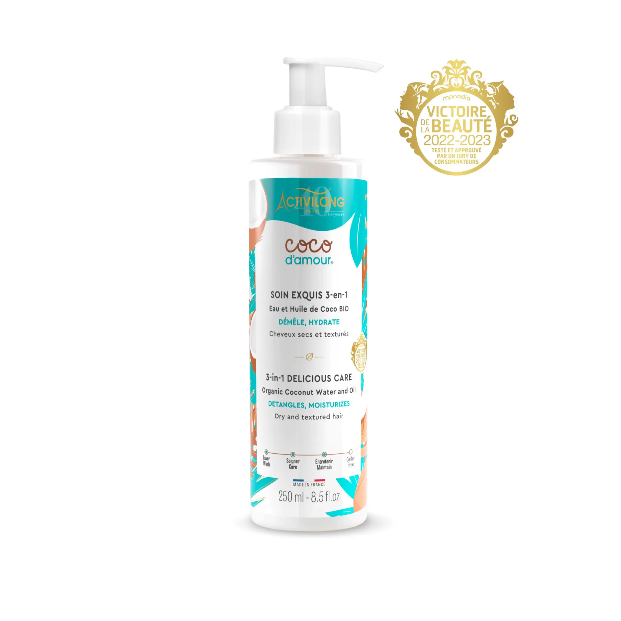 ACTIVILONG Coco d'amour soin exquis 3-en-1