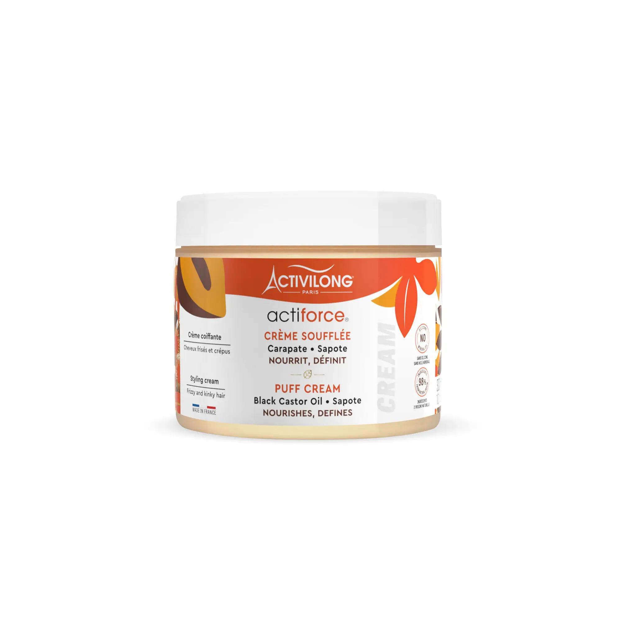 ACTIVILONG Actiforce Crème soufflée pour cheveux frisés et crépus