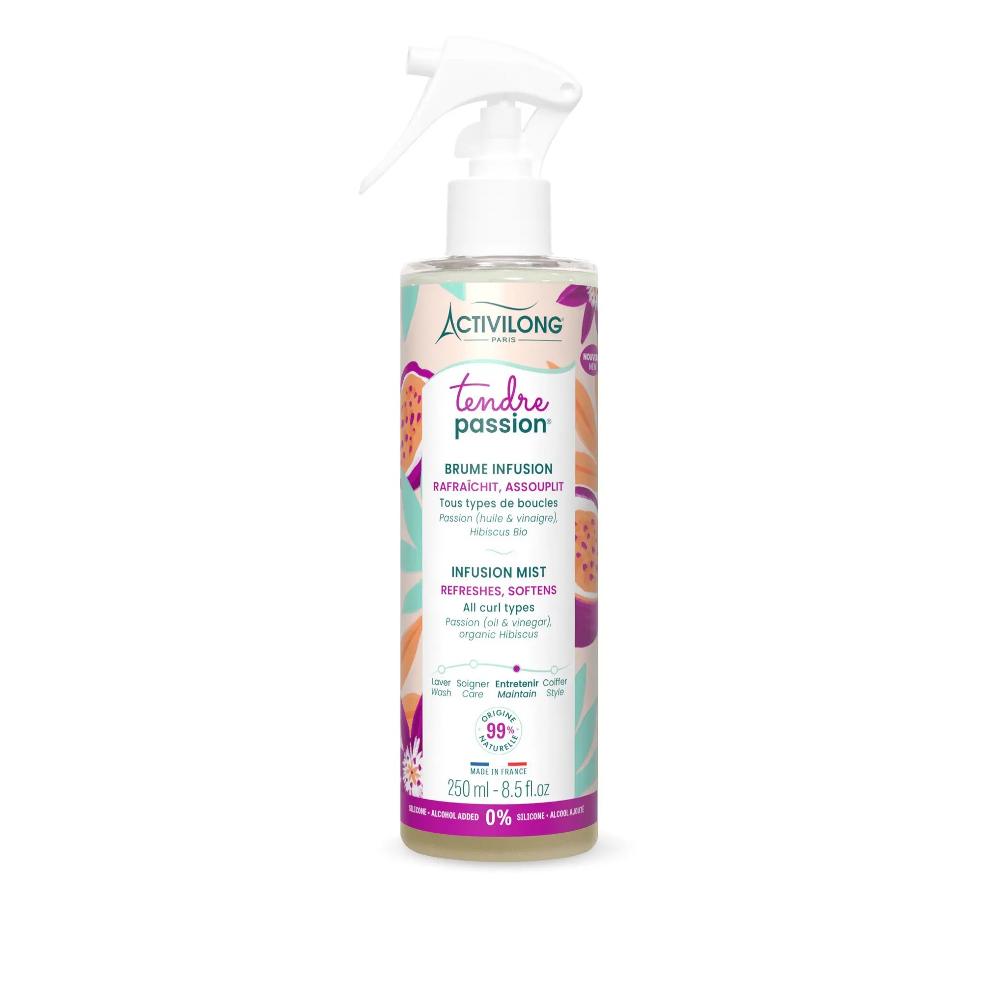 ACTIVILONG Tendre Passion Brume infusion tous types de boucles