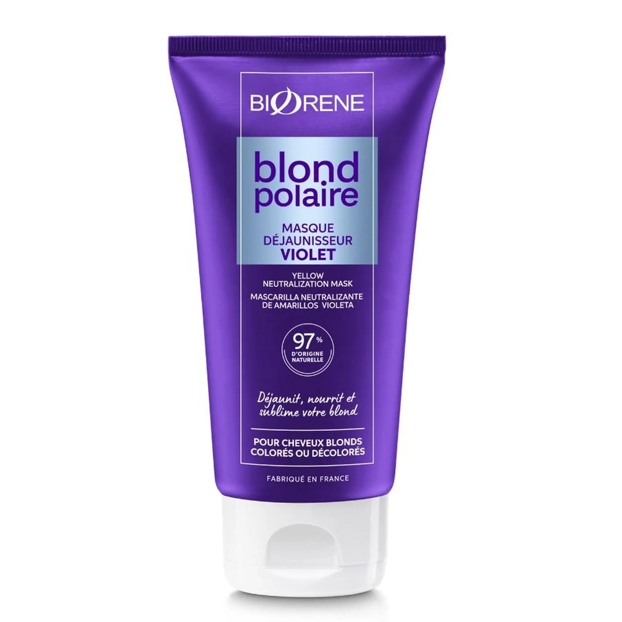 BIORENE Blond repair Masque déjaunisseur violet