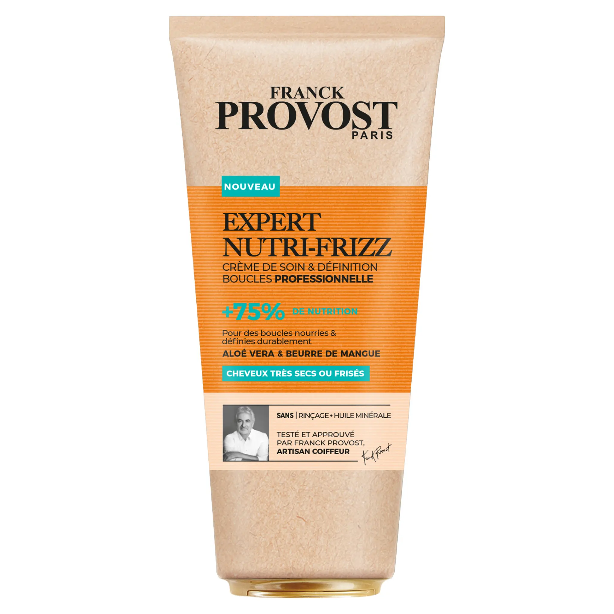 FRANCK PROVOST Expert nutri-frizz crème de soin et définition boucles cheveux très secs ou frisés
