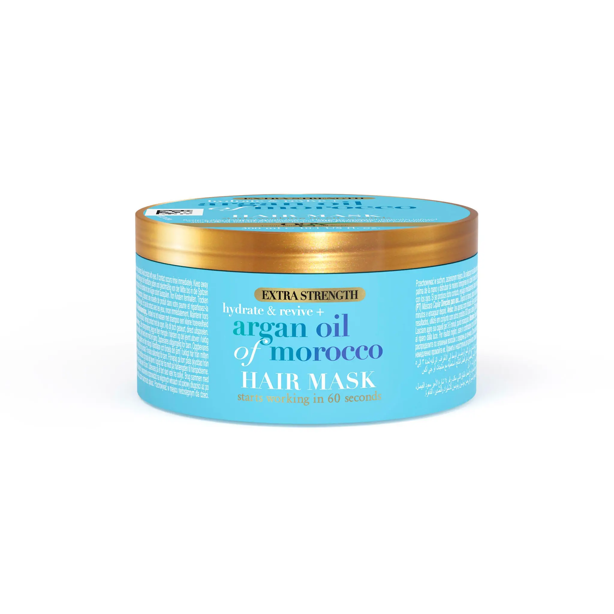OGX Masque capillaire hydratant et revitalisant huile d'argan du Maroc