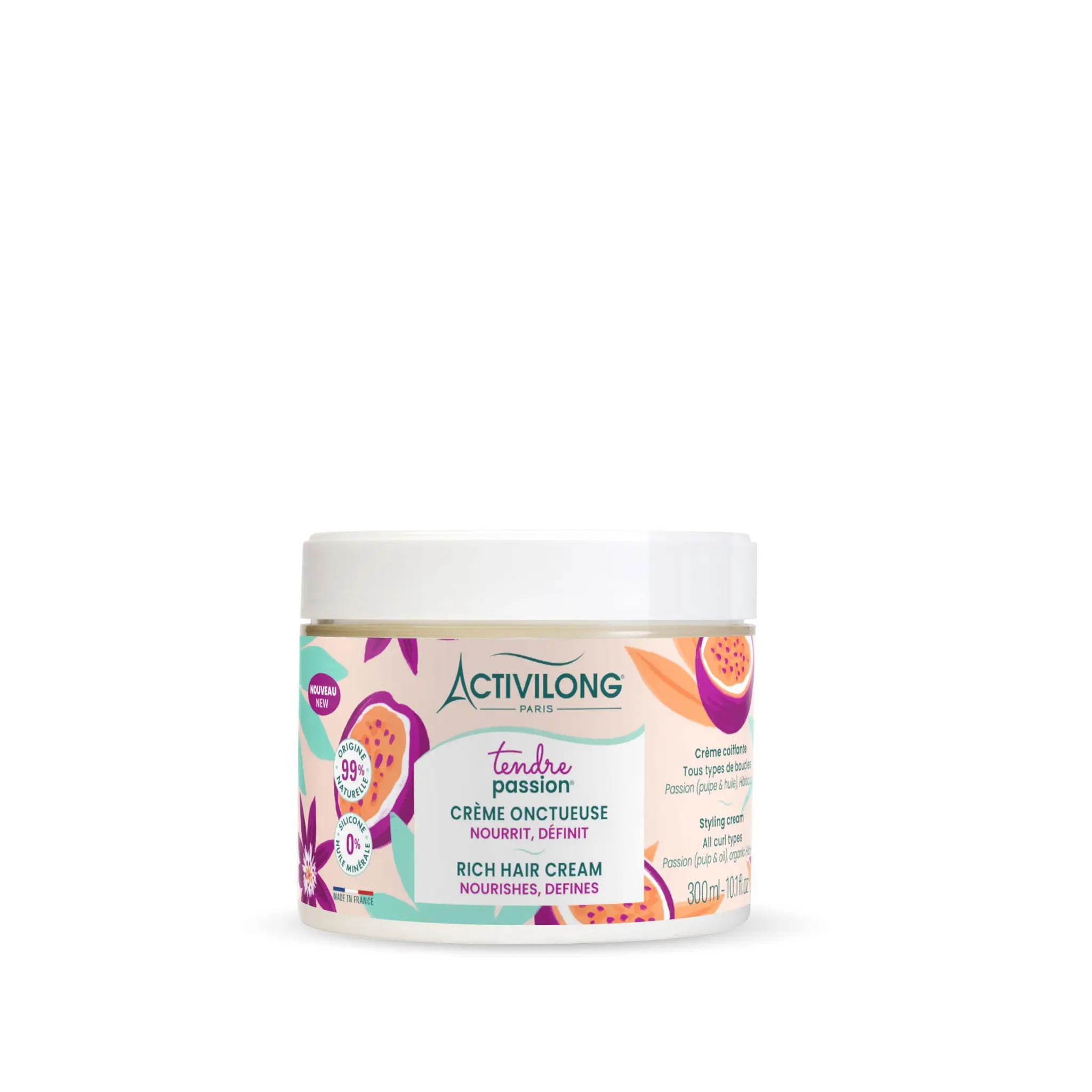 ACTIVILONG Tendre Passion Crème onctueuse tous types de boucles
