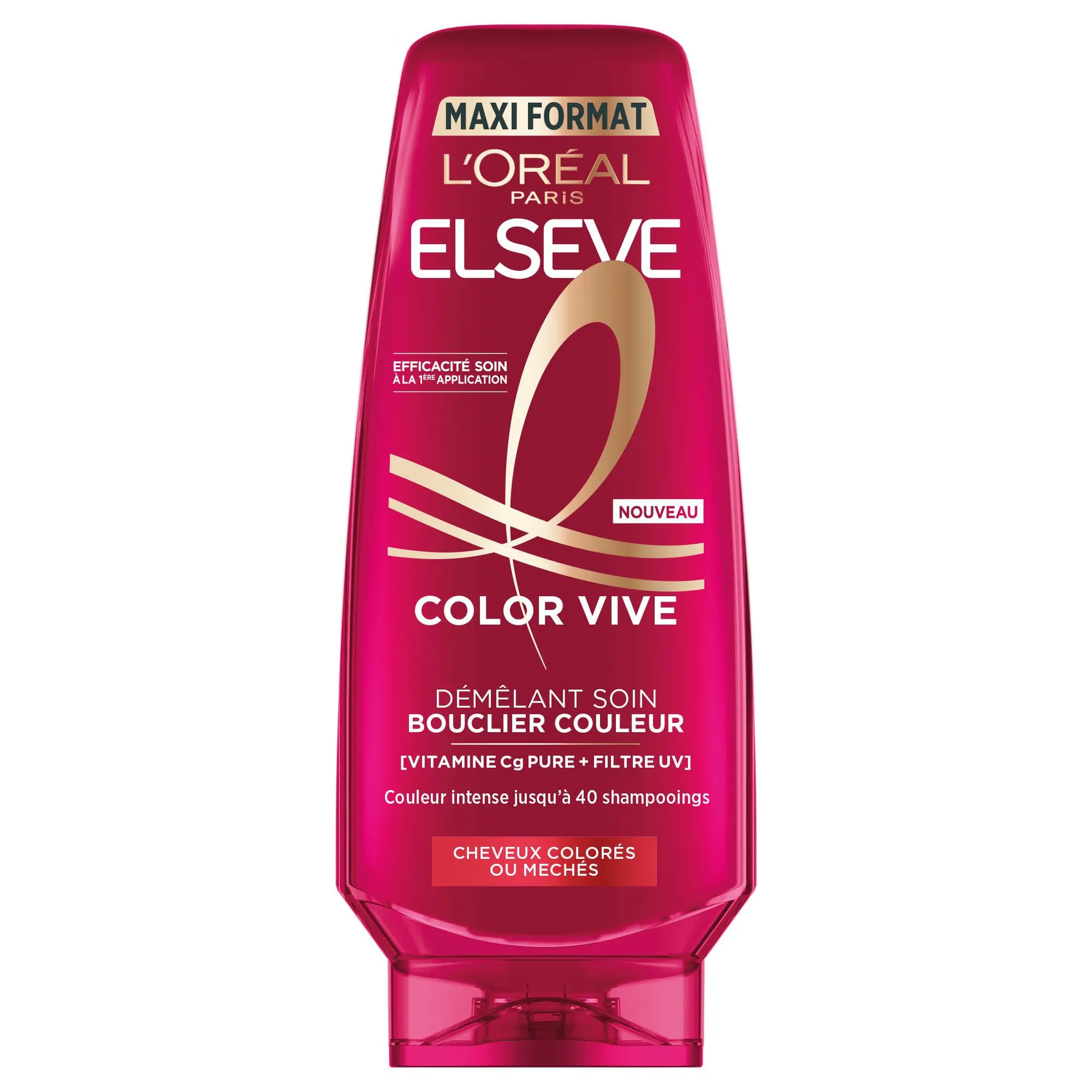 ELSEVE Color Vive Démêlant soin bouclier couleur cheveux colorés ou méchés