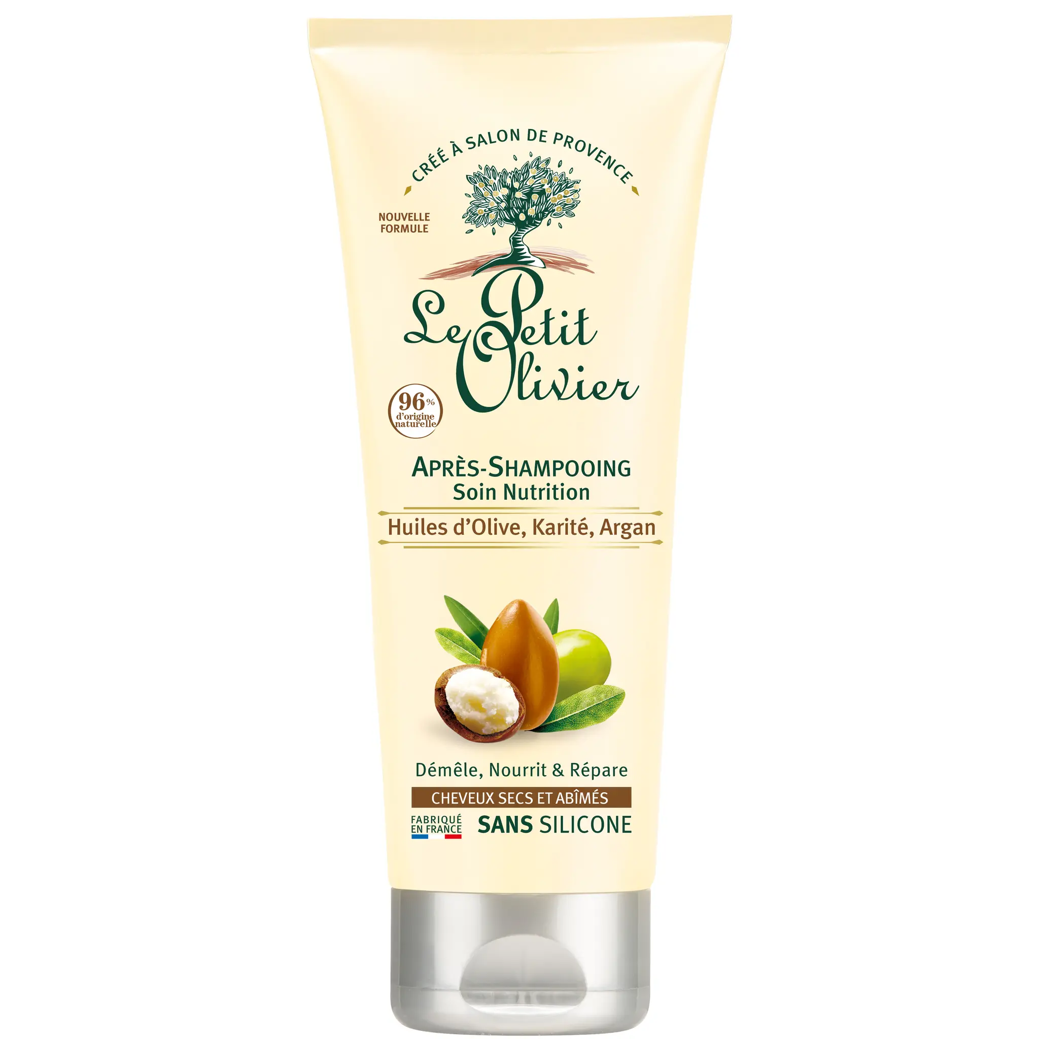 LE PETIT OLIVIER Après-shampoing soin nutrition cheveux secs abîmés