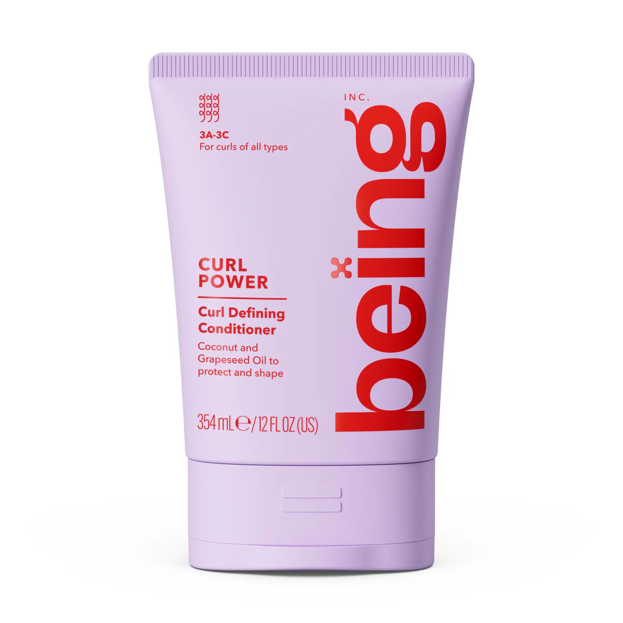 BEING Curl power après-shampoing à l'huile de coco et pépins de raisin