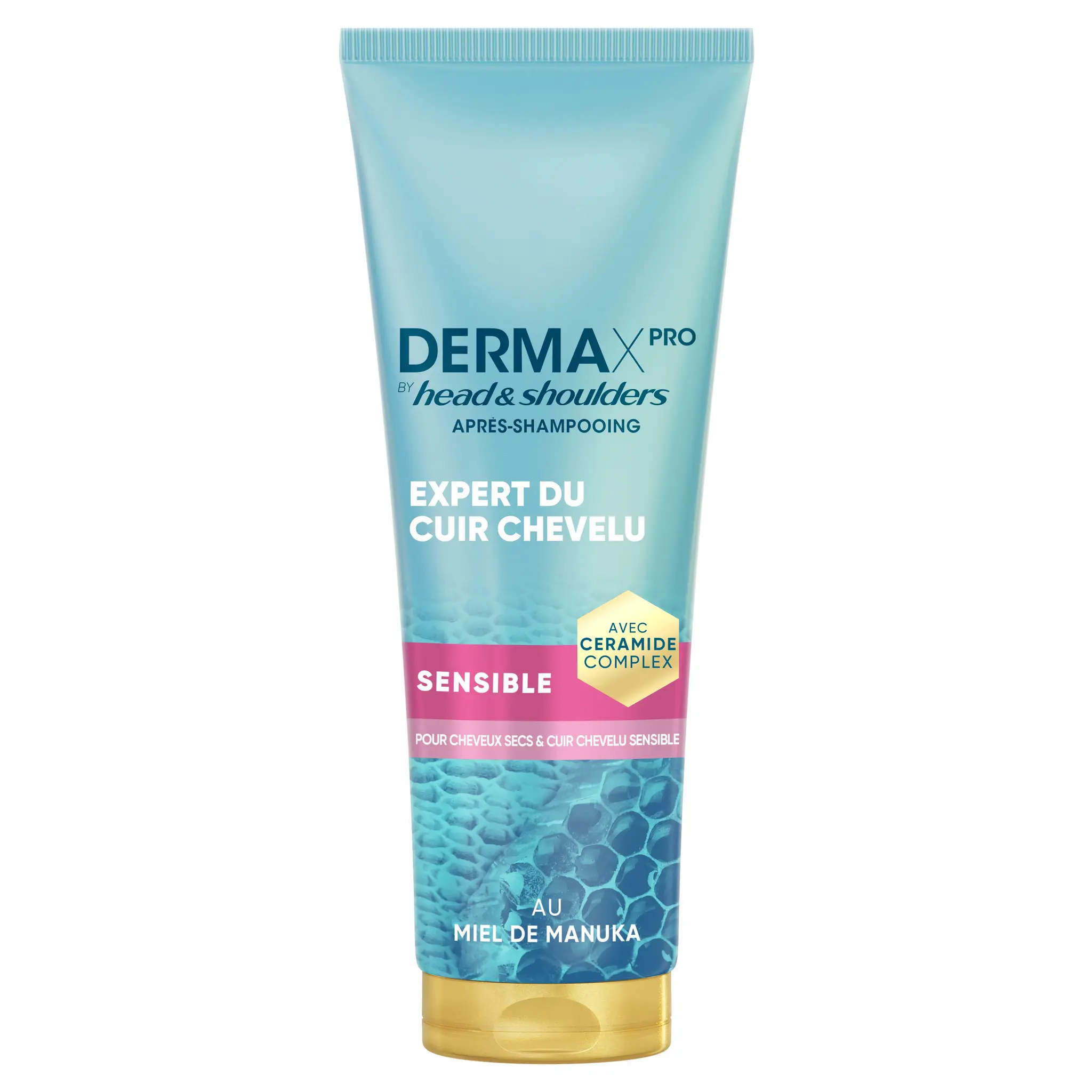 HEAD & SHOULDERS DermaXPro après-shampoing sensible au miel de manuka et complexe de céramides