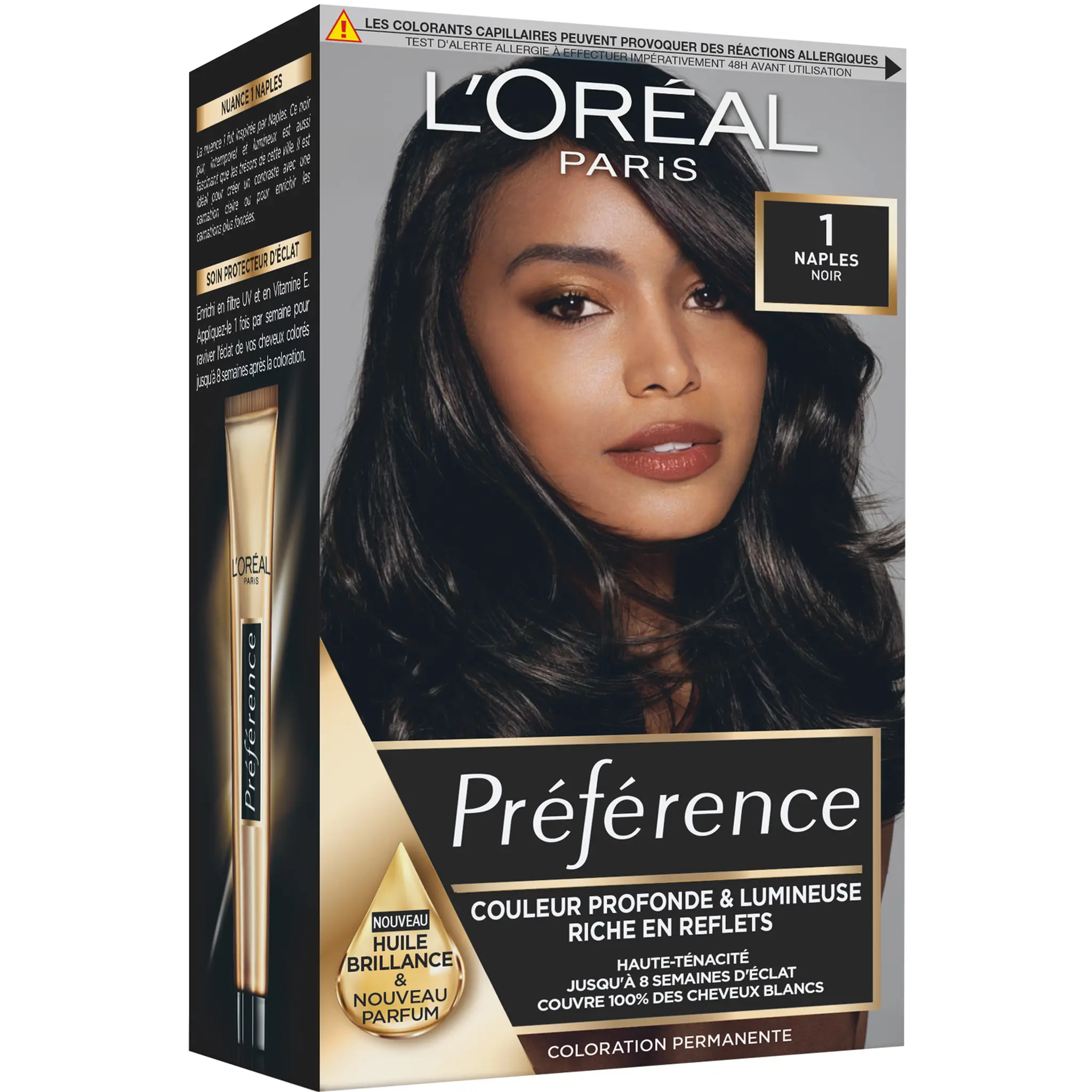 L'OREAL Préférence coloration 1.0 Naples noir intense