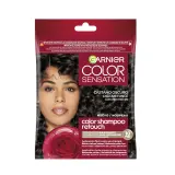 GARNIER Color Sensation Shampoo retouch coloration sans ammoniaque 3.0 châtain foncé