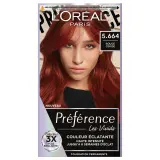 L'OREAL Préférence Les Vivids Coloration 5.664 rouge cerise