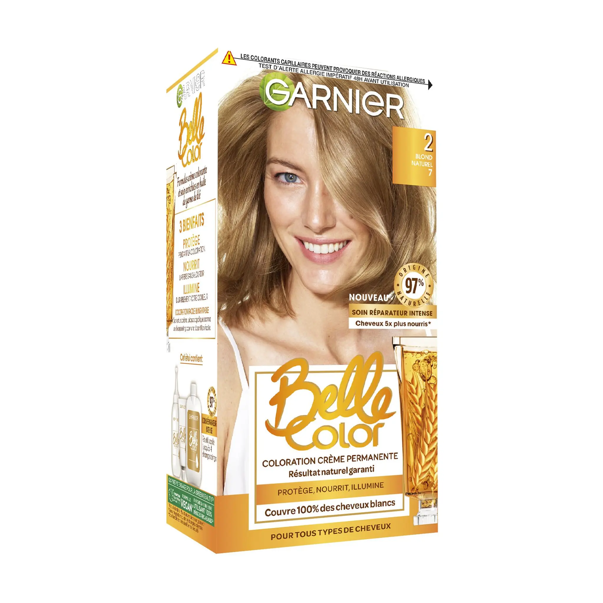 GARNIER Belle color Coloration permanente 02 blond