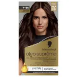 SCHWARZKOPF Oleo Suprême Coloration permanente à l'huile sans ammoniaque 4.86 châtain chocolat