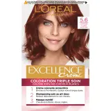 L'OREAL Excellence crème coloration permanente 5.6 châtain clair auburn