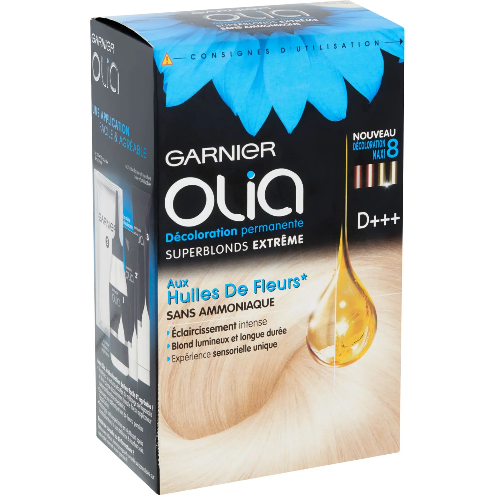 GARNIER Olia Décoloration permanente sans ammoniaque 8 super blonds extrême