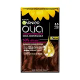OLIA Coloration permanente 5.5 châtain clair acajou