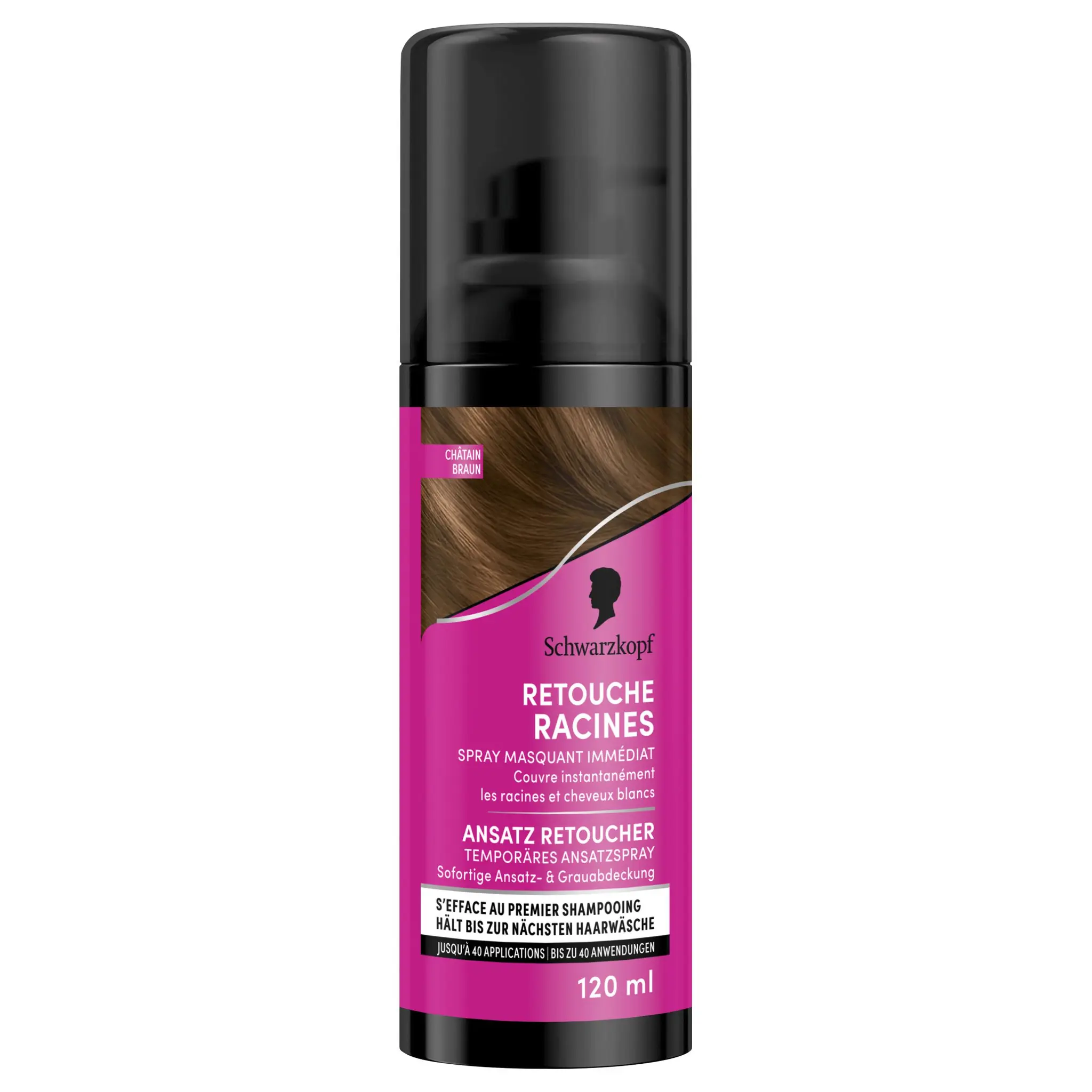 SCHWARZKOPF Retouche racines spray châtain
