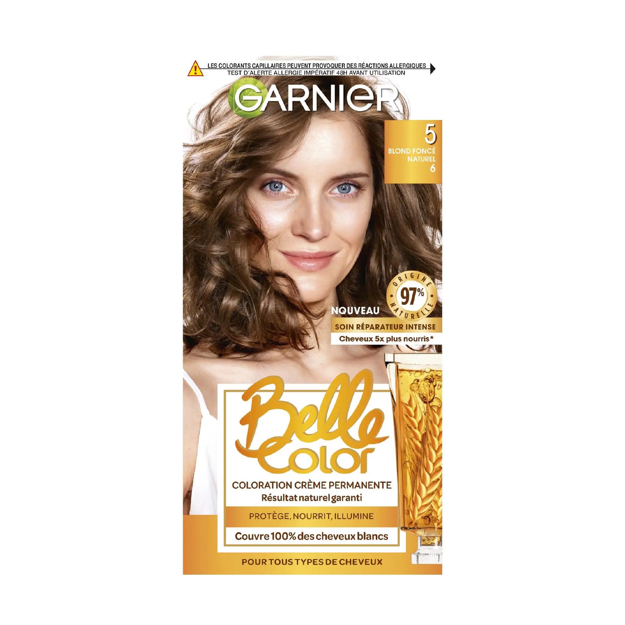 GARNIER Belle Color coloration resplendissante blond foncé naturel 5