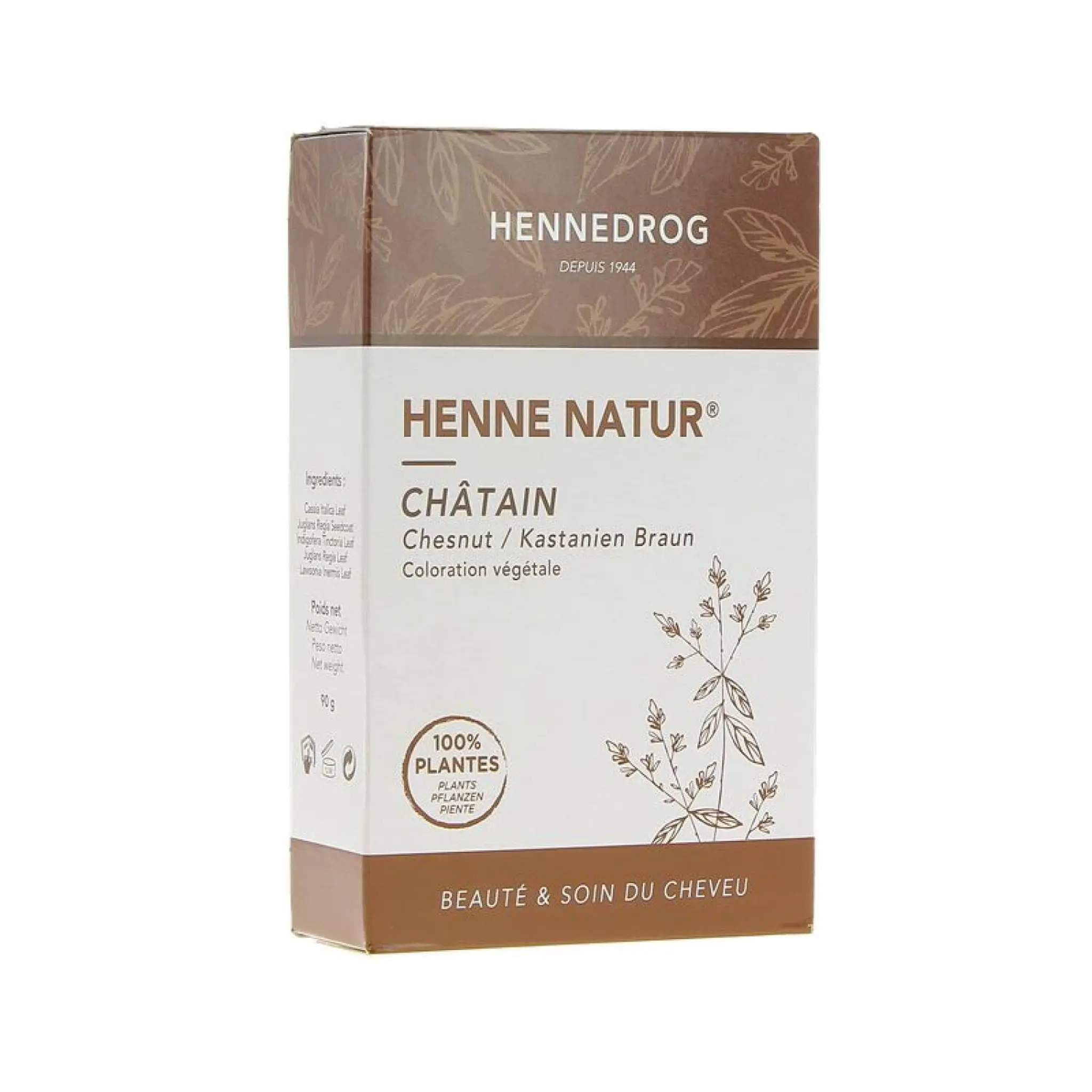 HENNE NATUR Henne natur châtain