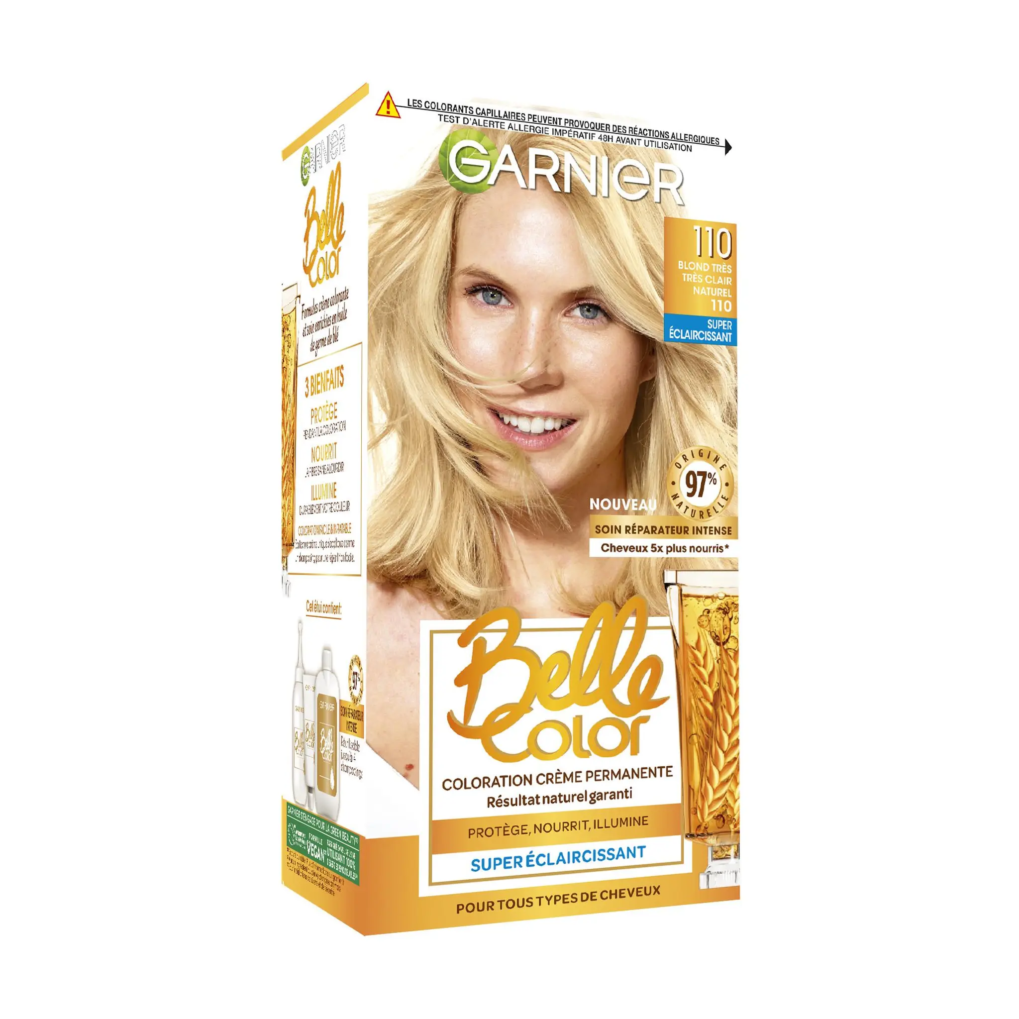GARNIER Belle Color coloration permanente blond très clair naturel 110