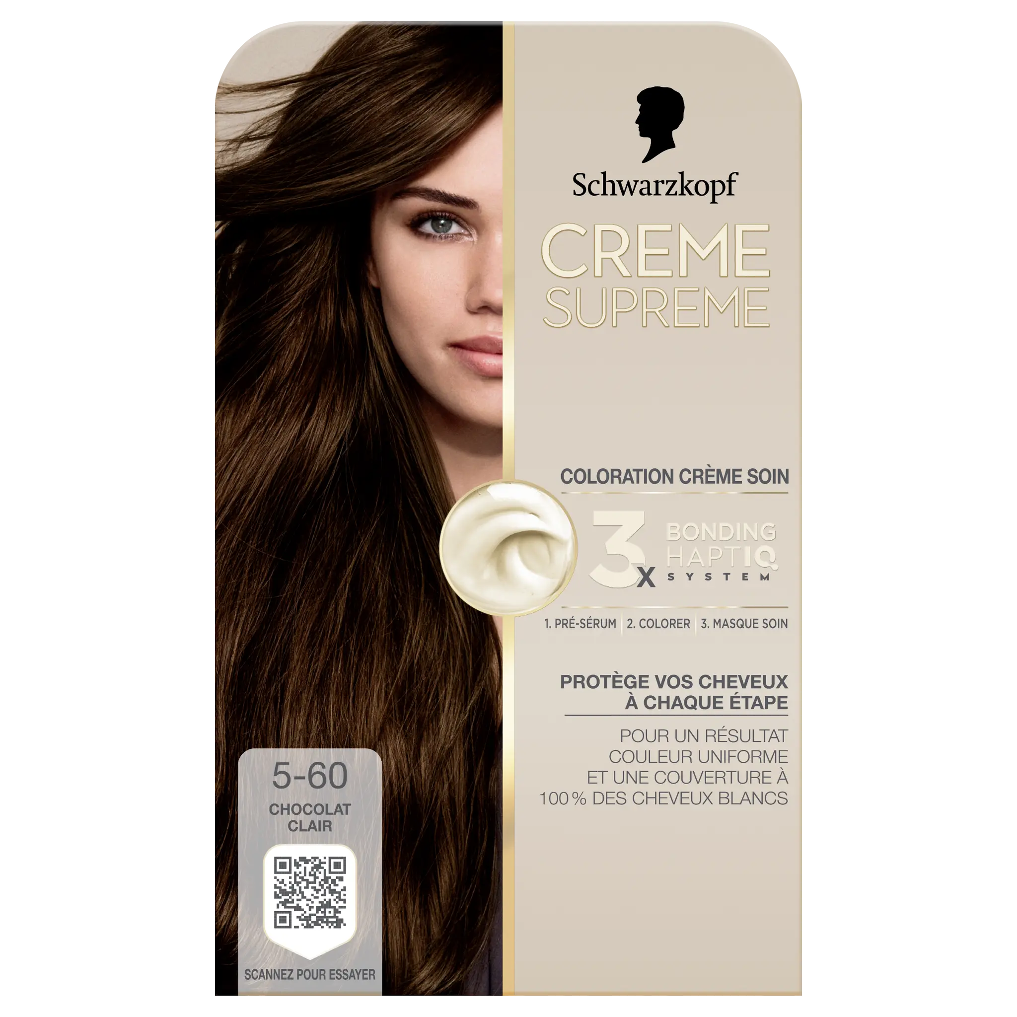 SCHWARZKOPF Crème Suprême Coloration 5.60 chocolat clair