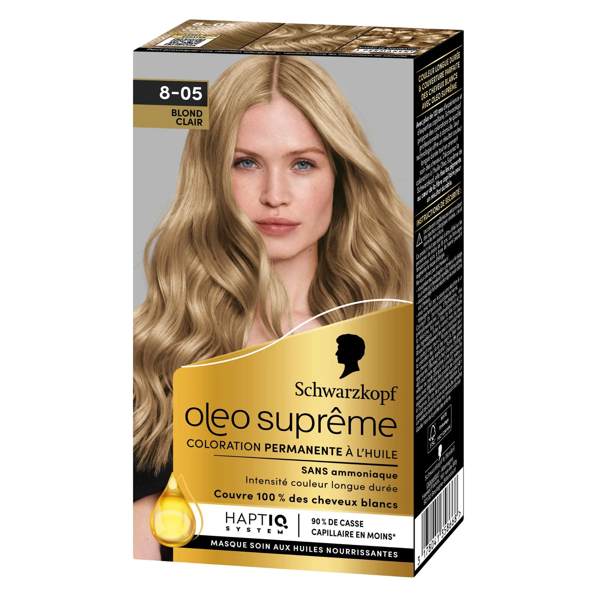 SCHWARZKOPF Oleo suprême coloration blond 8-05