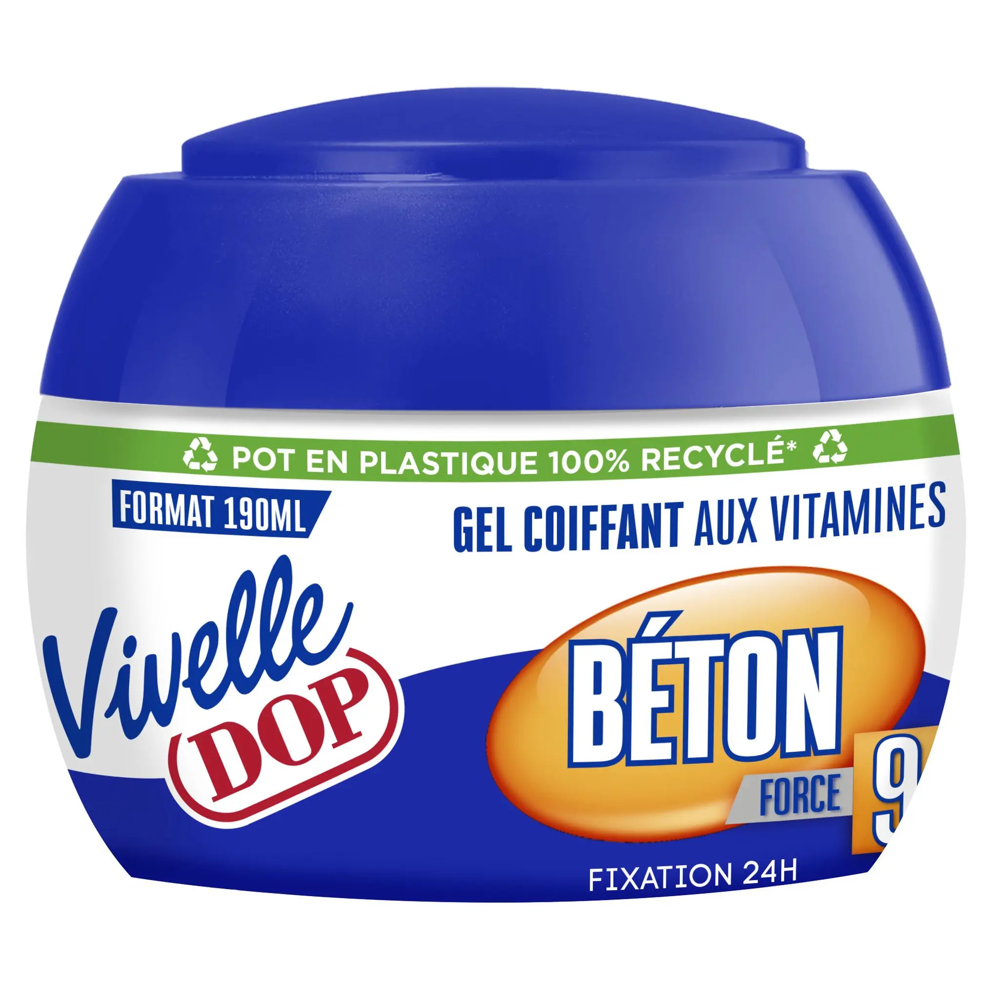 VIVELLE DOP Gel coiffant fixation béton 24h force 9