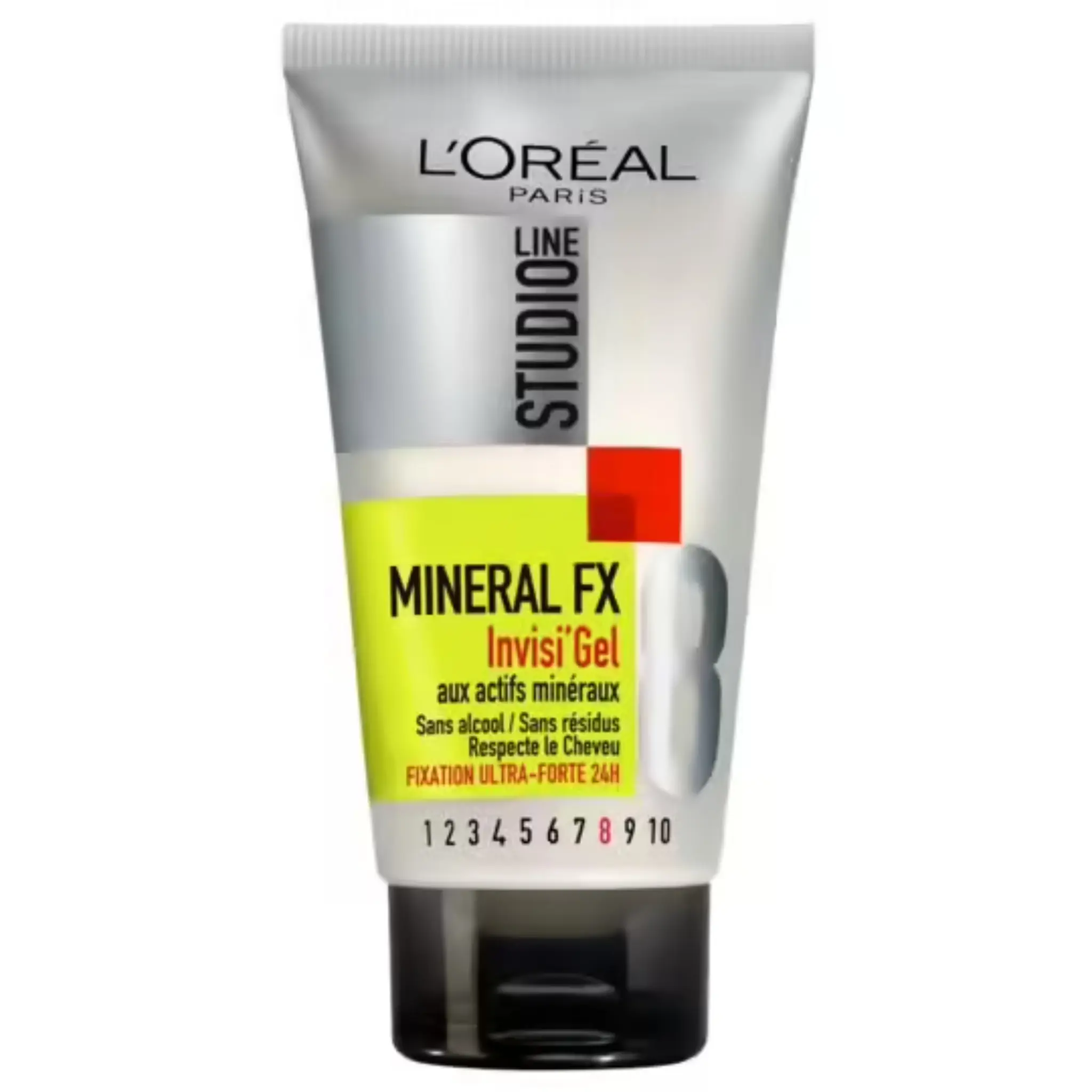 L'OREAL Studio Line gel invisible aux actifs minéraux fixation ultra-forte 8
