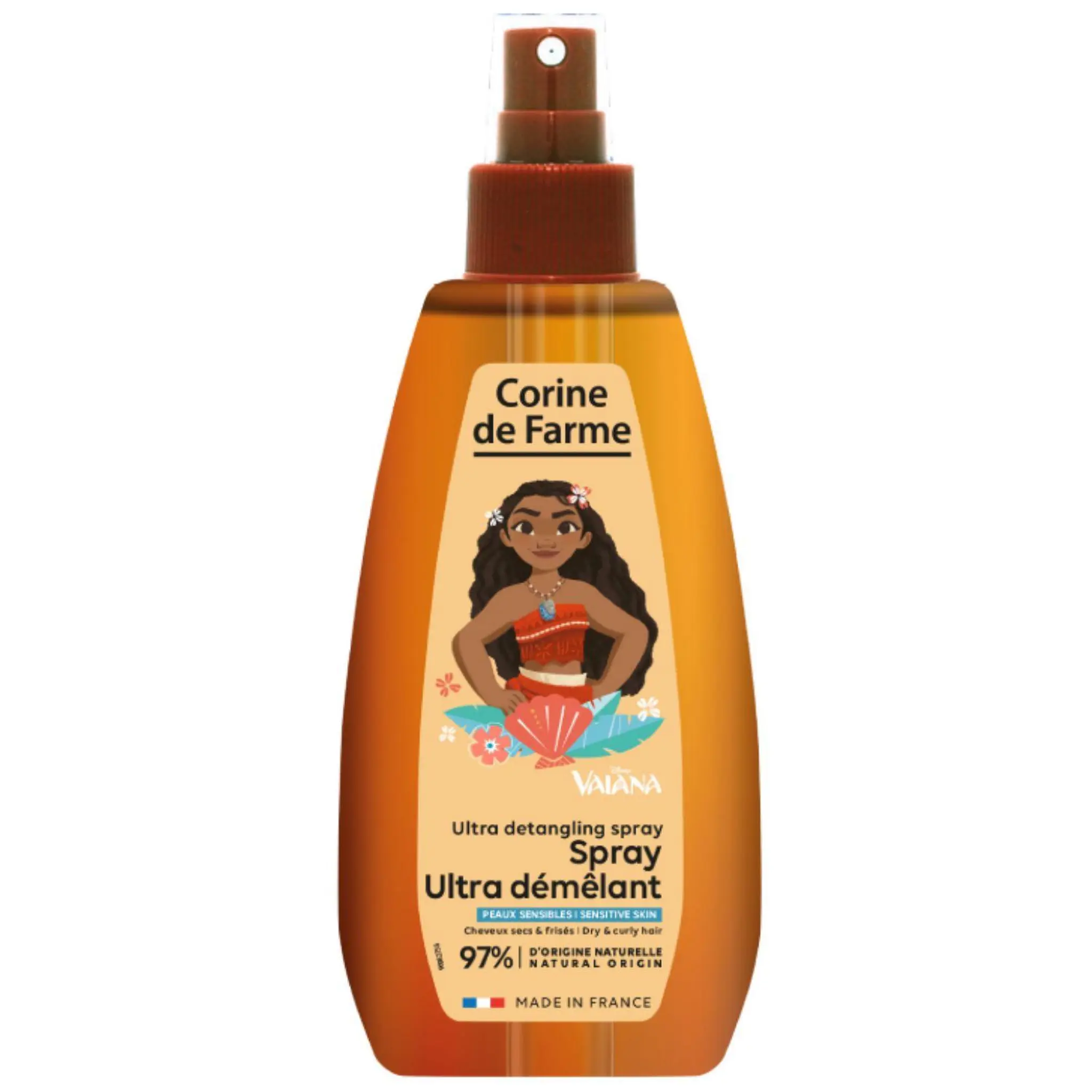 CORINE DE FARME Spray ultra démêlant cheveux secs & frisés Vaiana