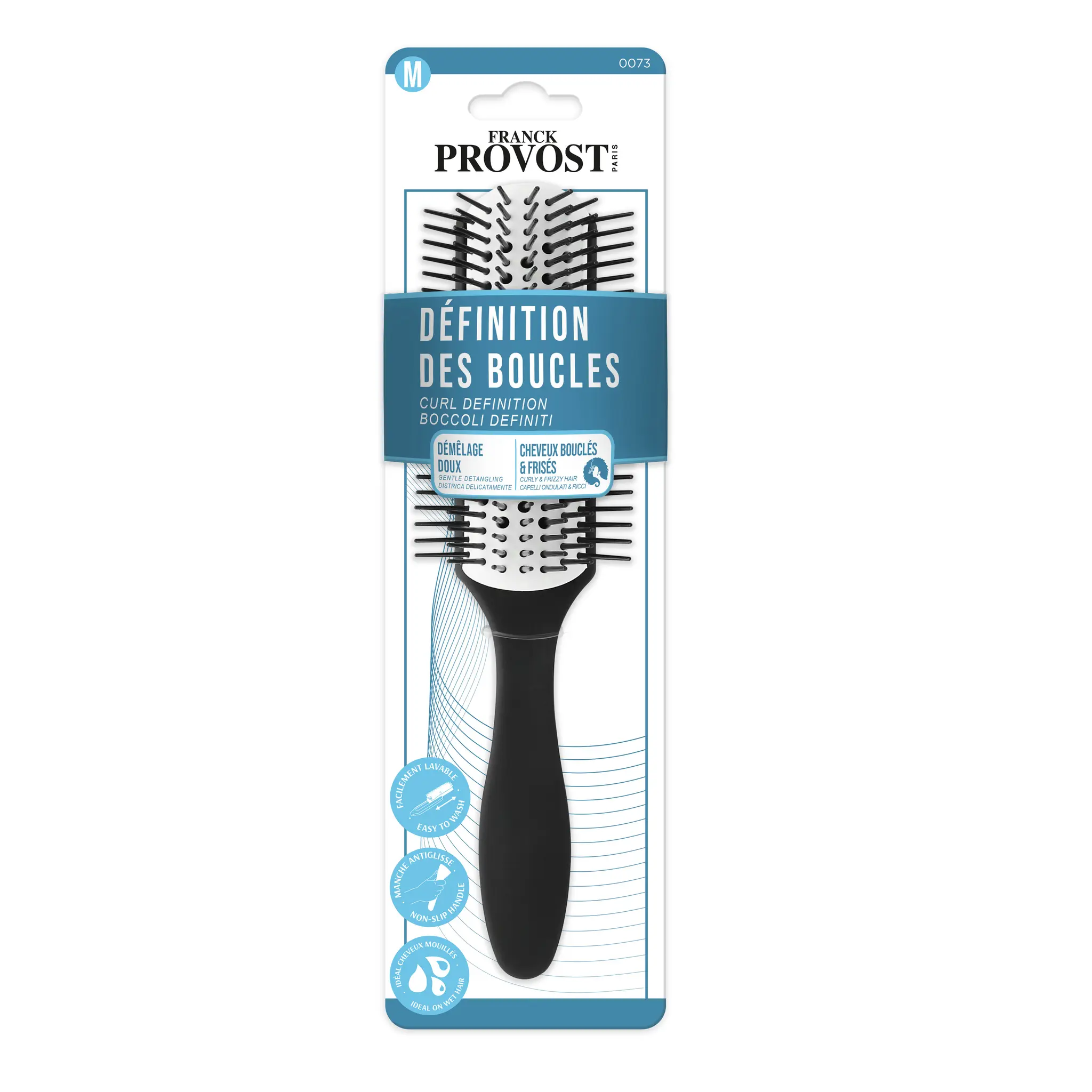 FRANCK PROVOST Brosse multi rangs définition des boucles