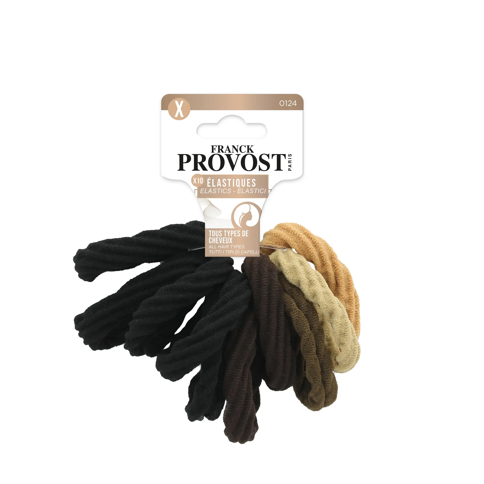FRANCK PROVOST Elastiques torsadés tous types de cheveux