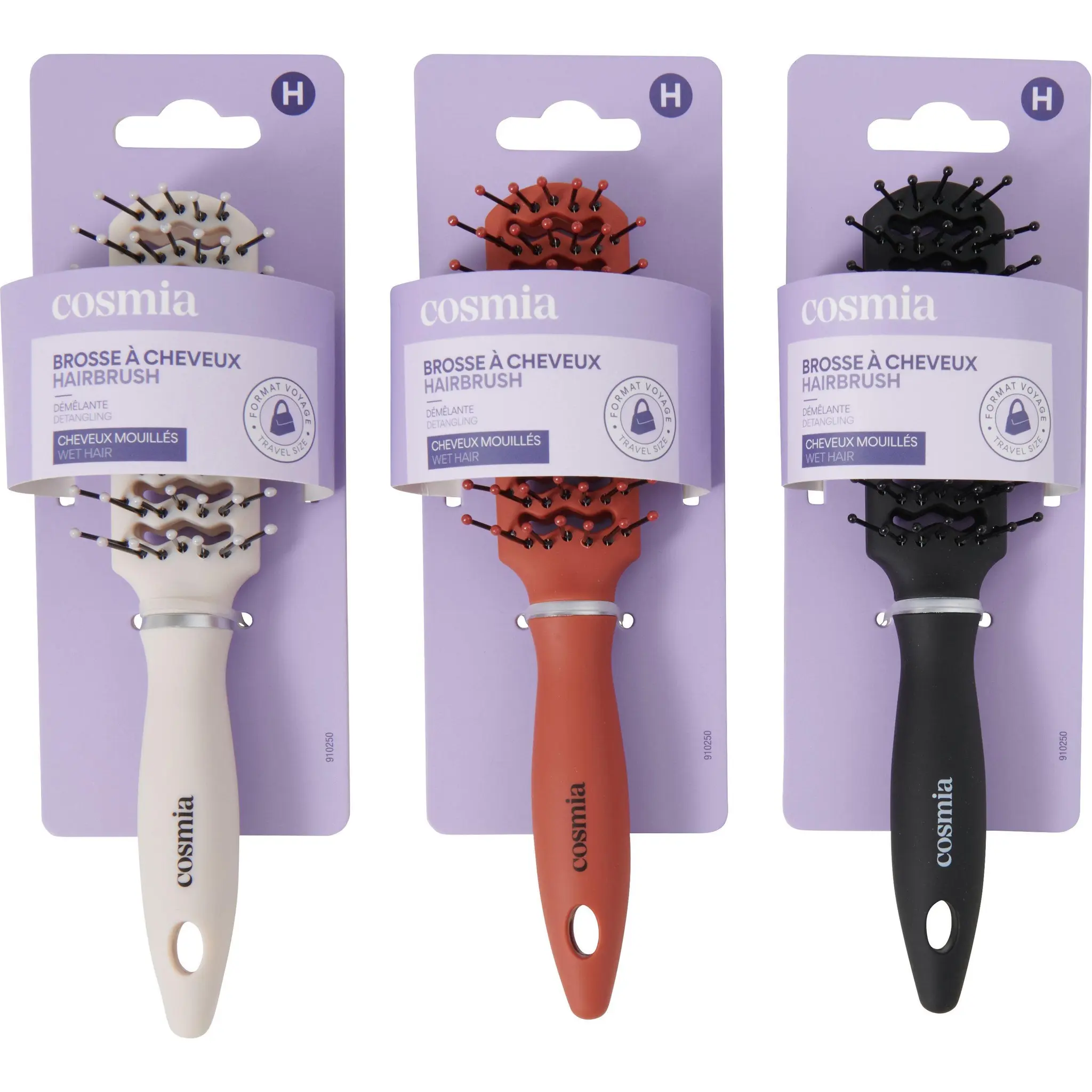 COSMIA Mini brosse à cheveux