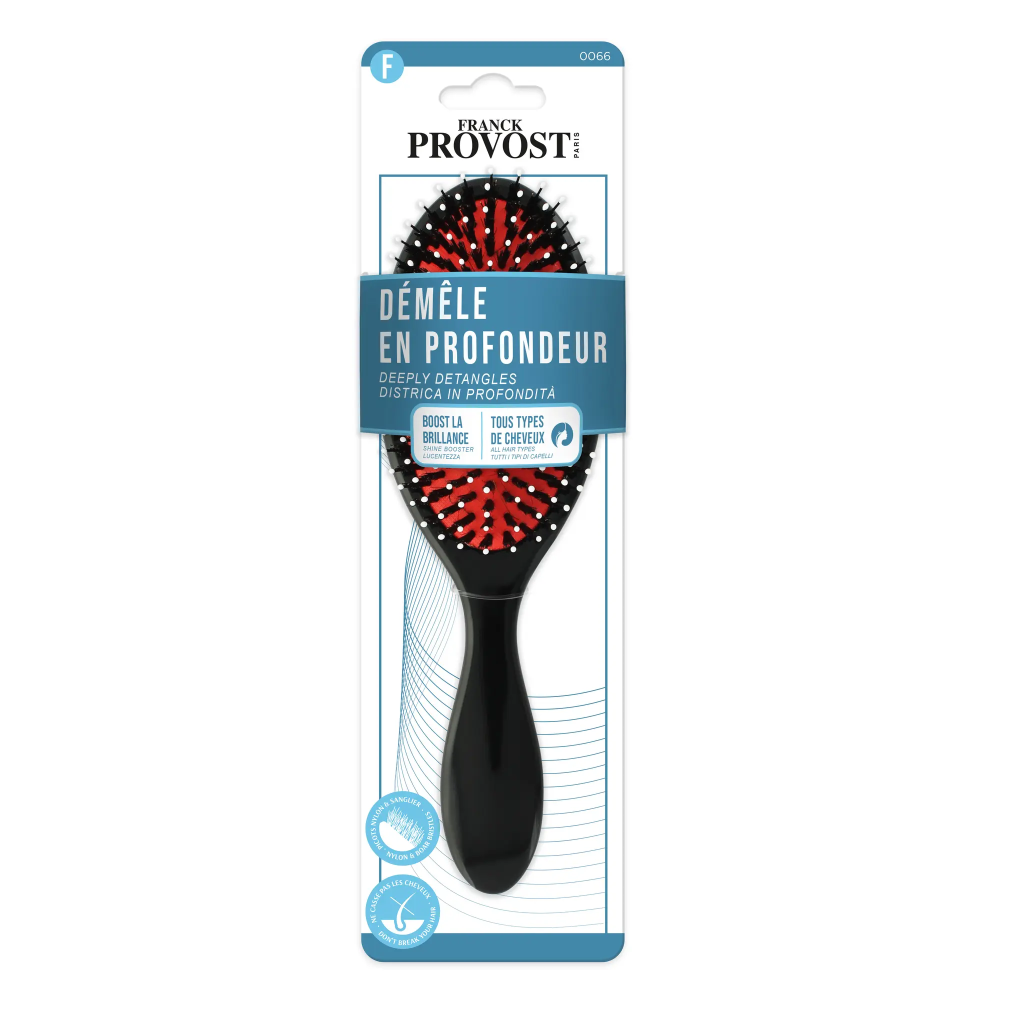 FRANCK PROVOST Brosse pneumatique picots mixtes tous types de cheveux