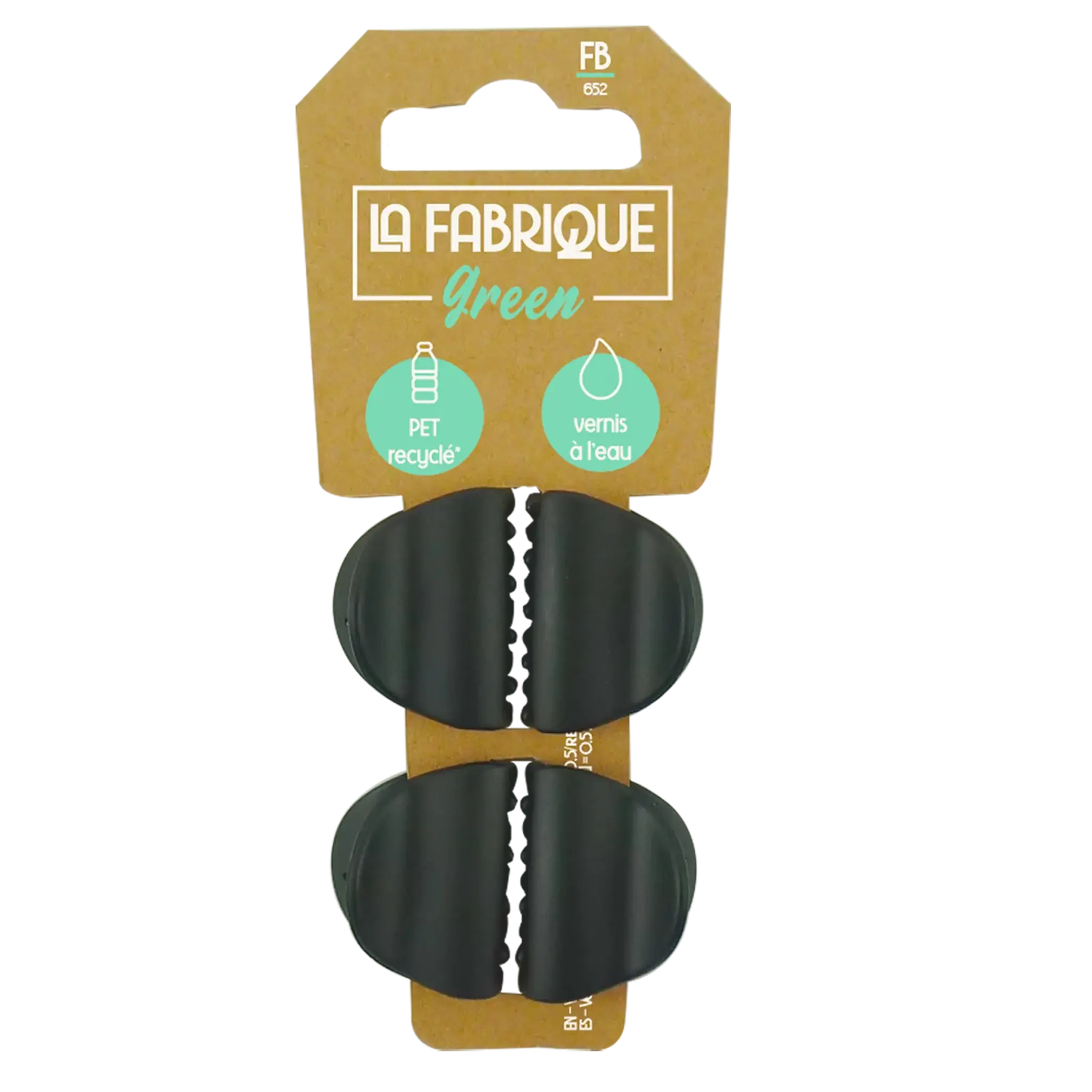 LA FABRIQUE Green pinces PM 100% pet recyclé