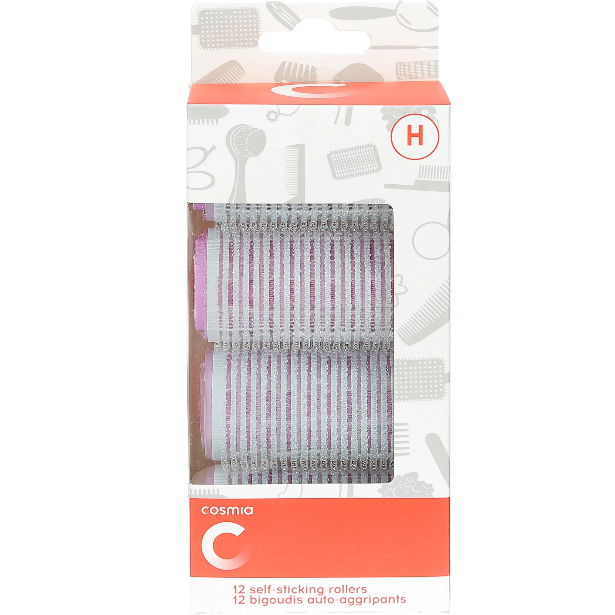 COSMIA Bigoudis auto-agrippants