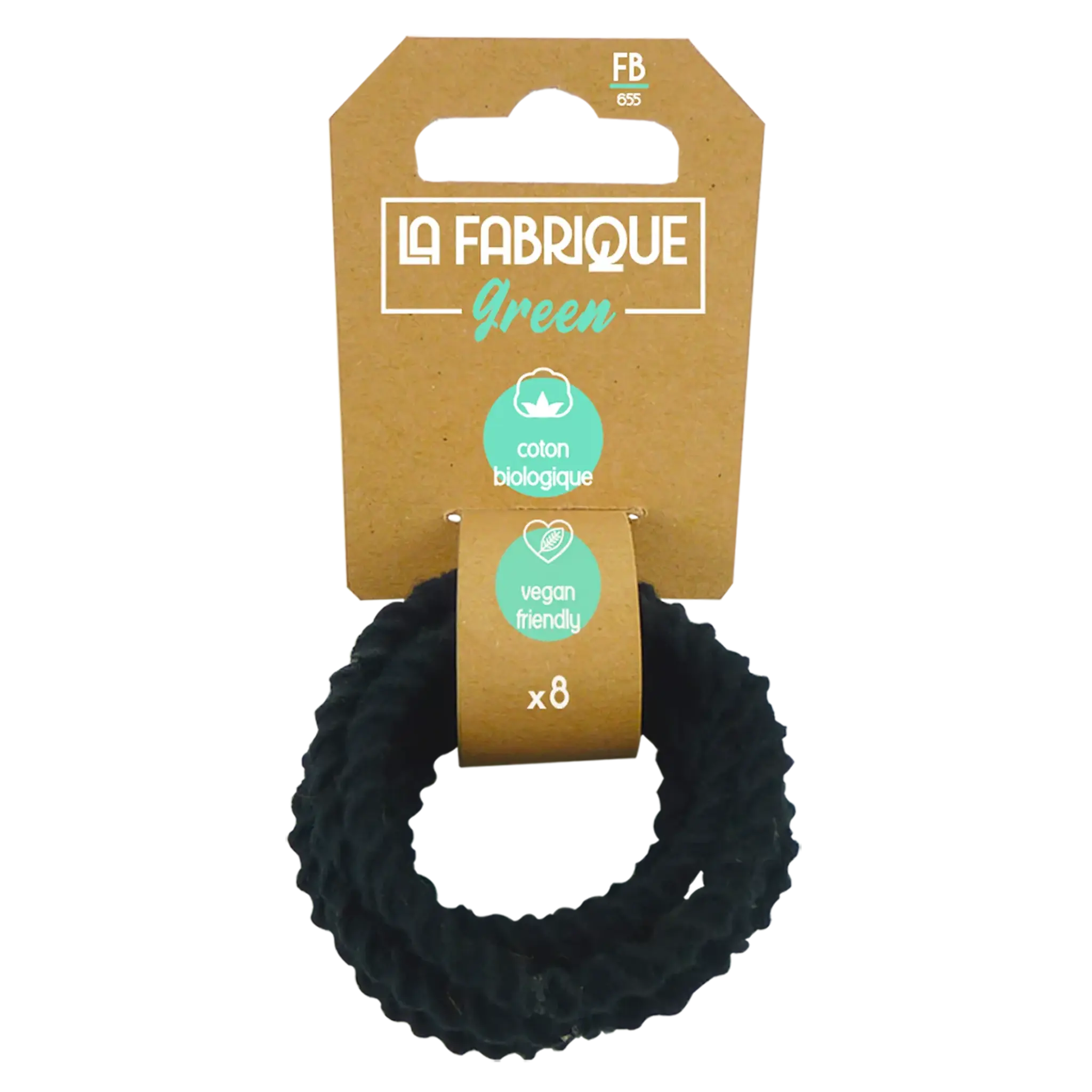 LA FABRIQUE Green liens torsadés coton