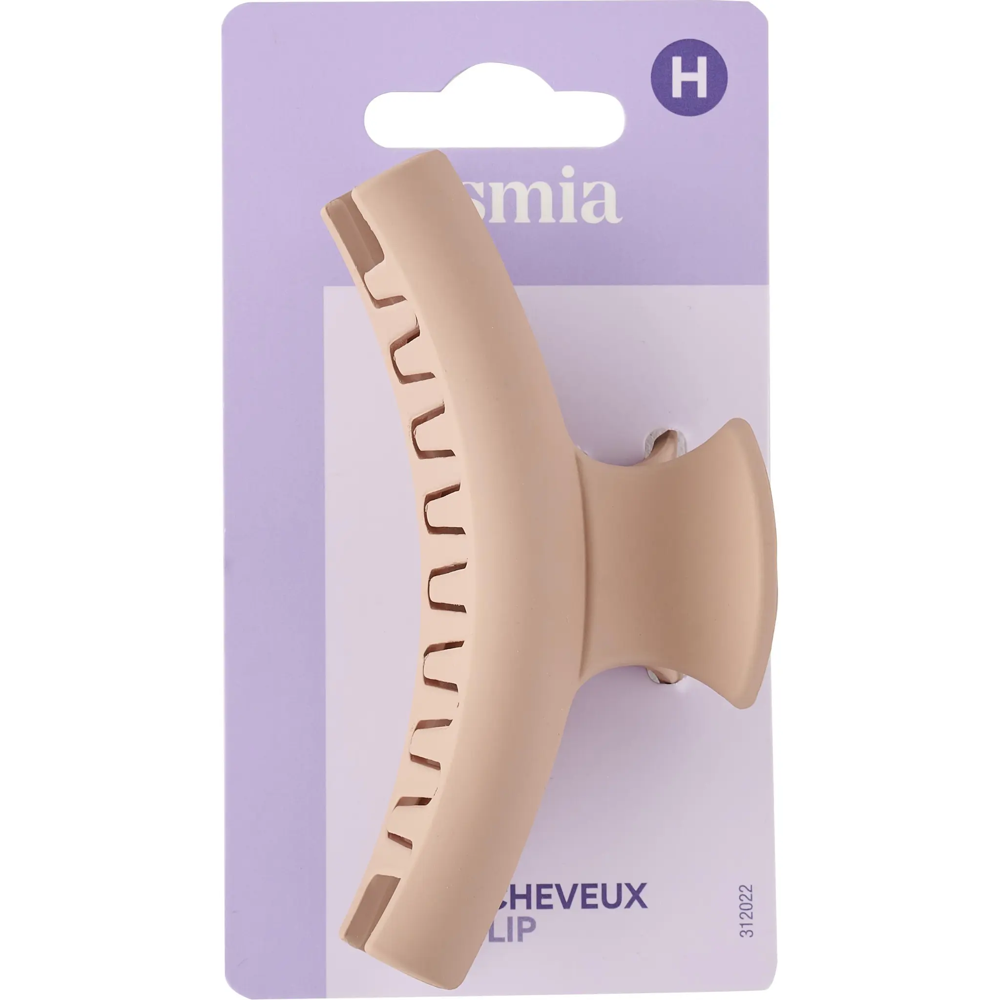 COSMIA Pince à cheveux mate beige