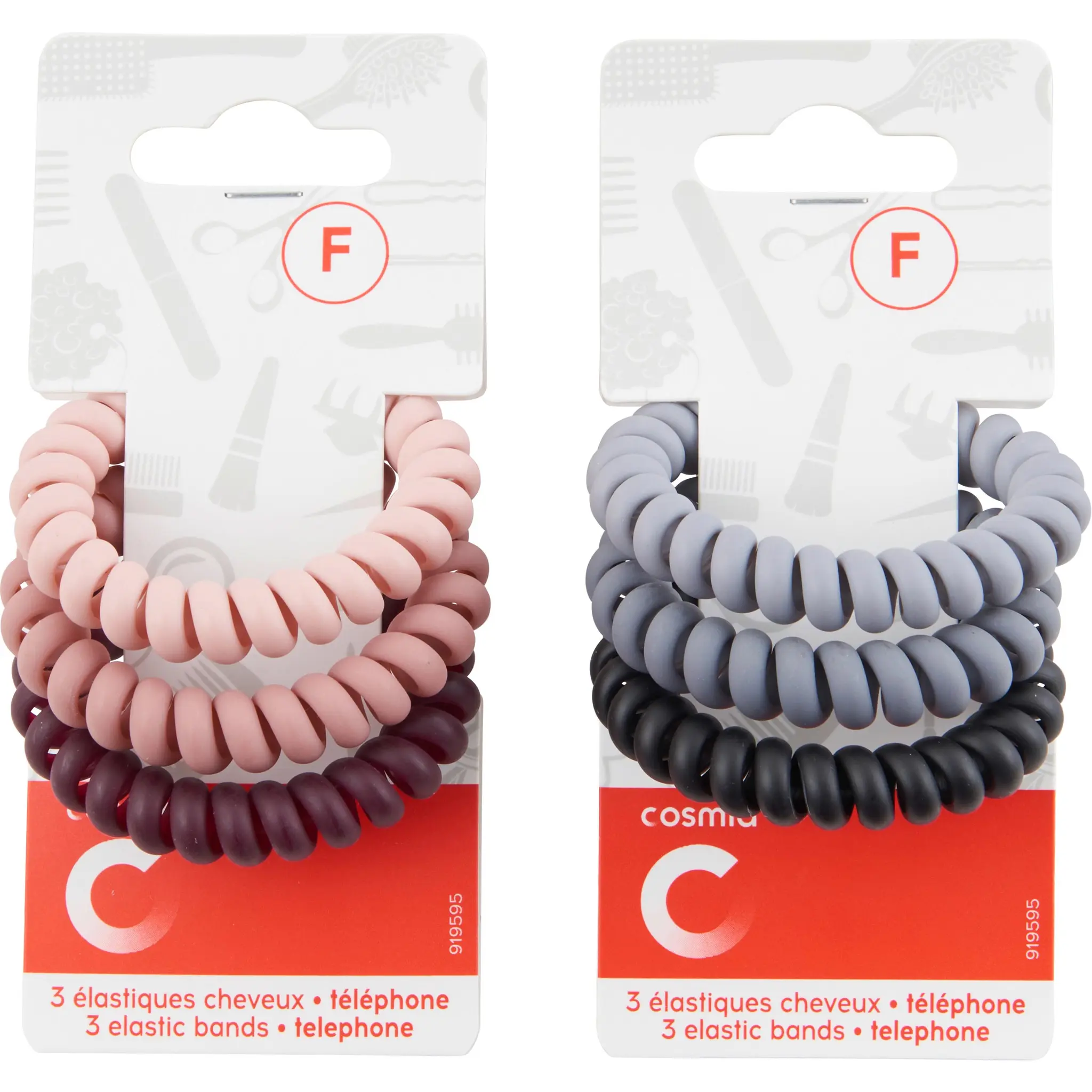 COSMIA Elastiques cheveux téléphone