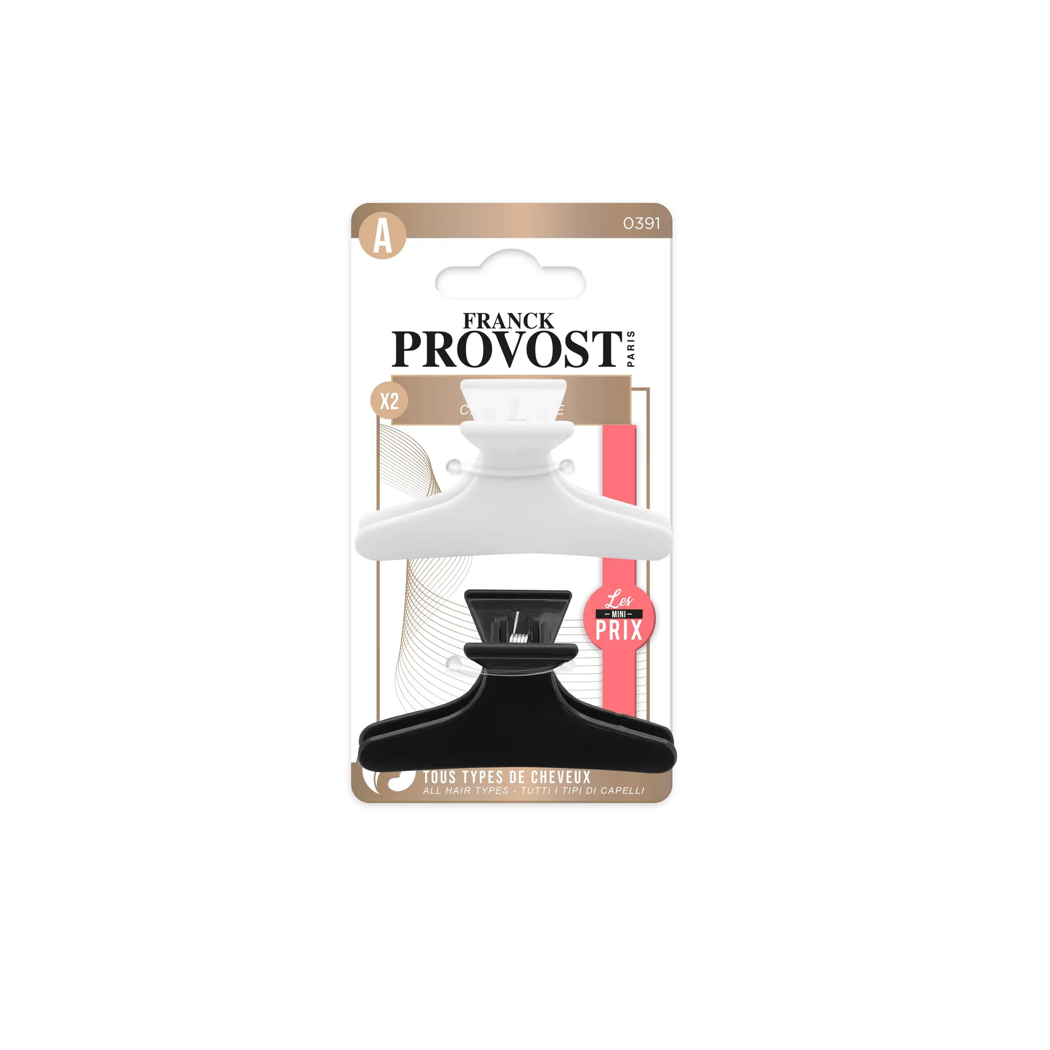 FRANCK PROVOST Pinces pour cheveux
