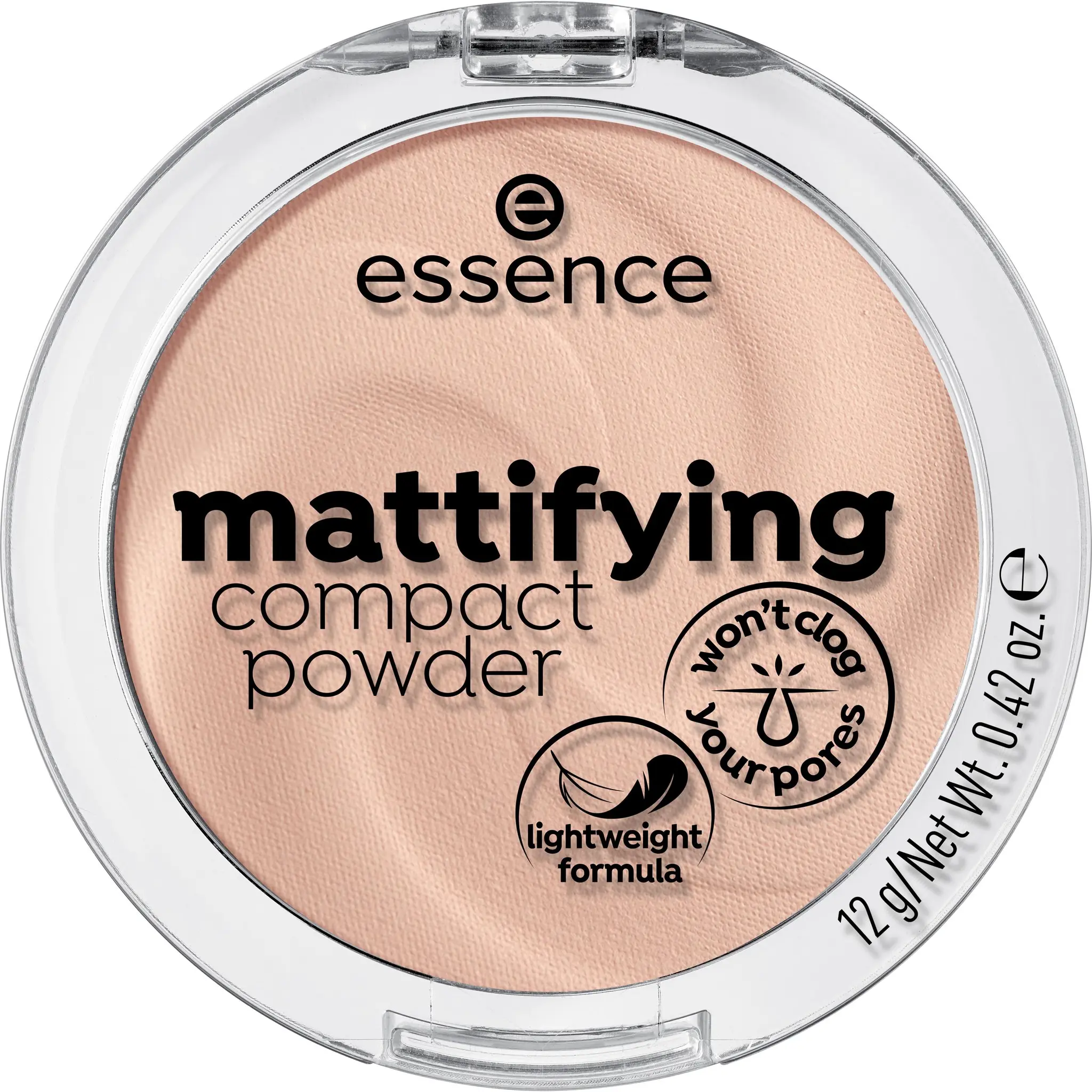 ESSENCE Mattifying compact powder poudre compacte matifiante 11 pastel beige