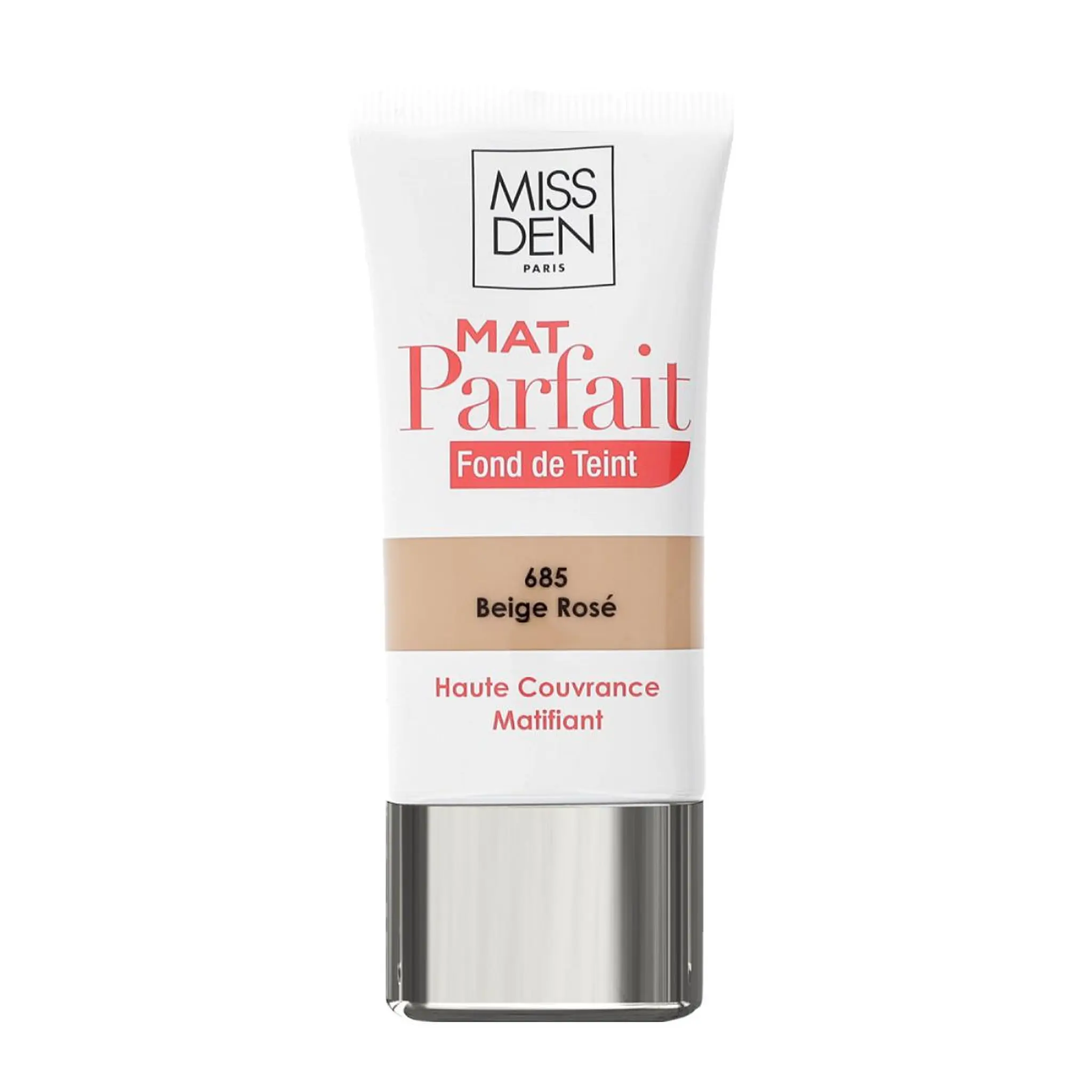 MISS DEN Mat Parfait Fond de teint liquide 685 beige rosé