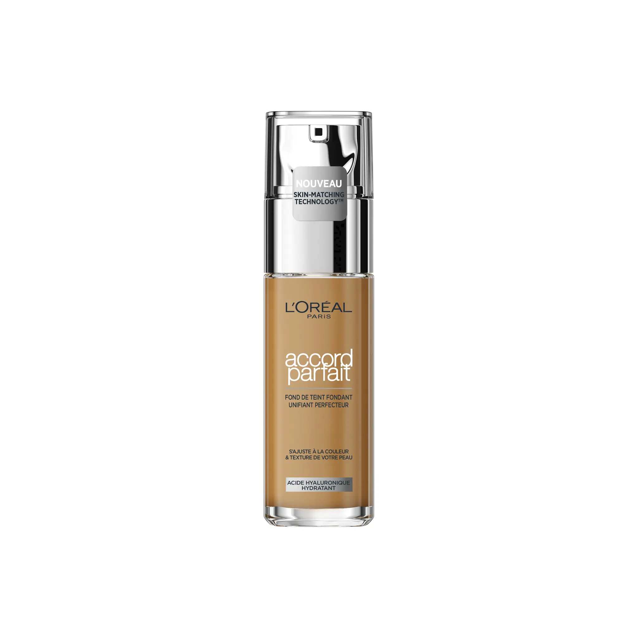 L'OREAL Accord parfait fond de teint fluide unifiant 6.5D caramel doré